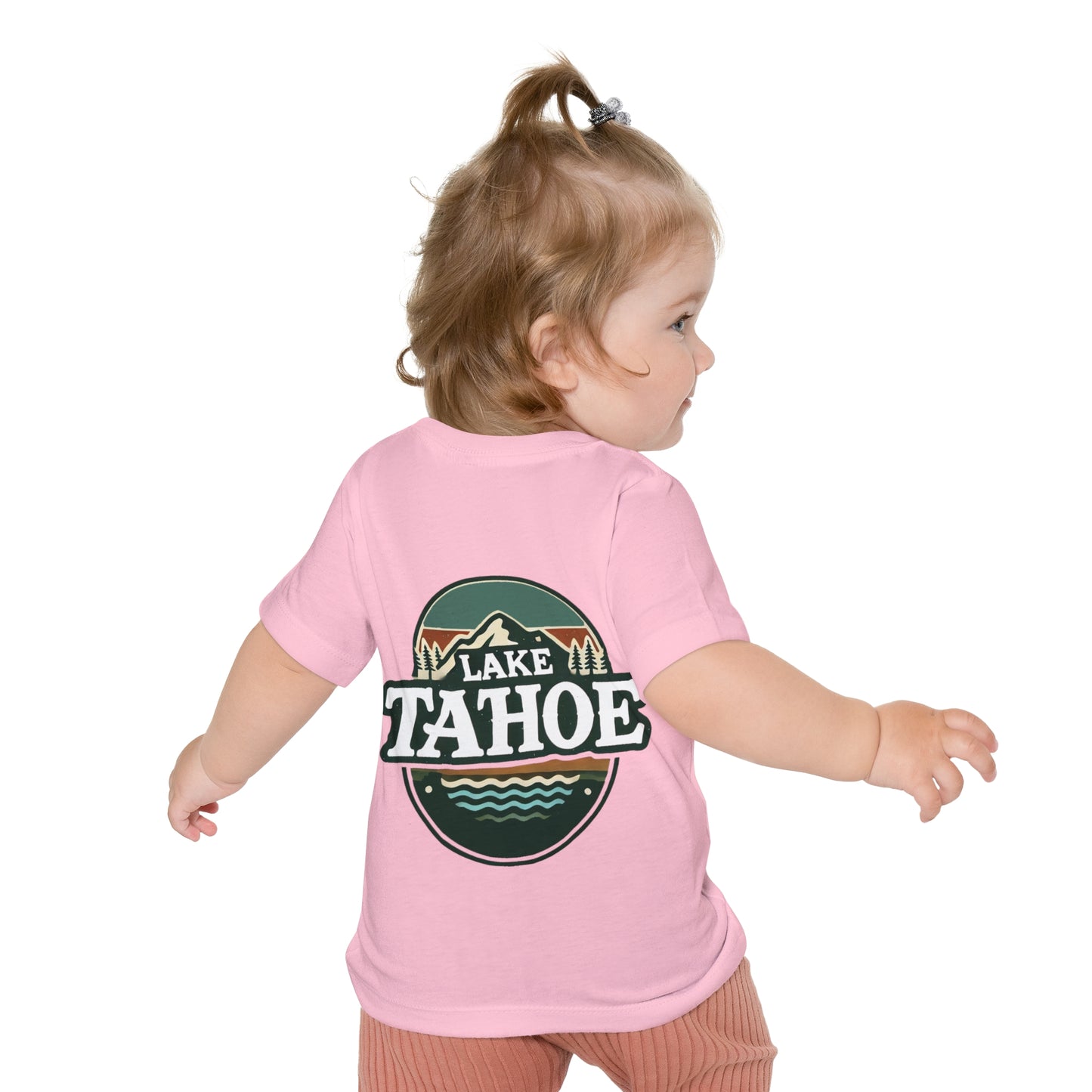 Vintage Lake Tahoe Unisex Baby Short Sleeve T-Shirt