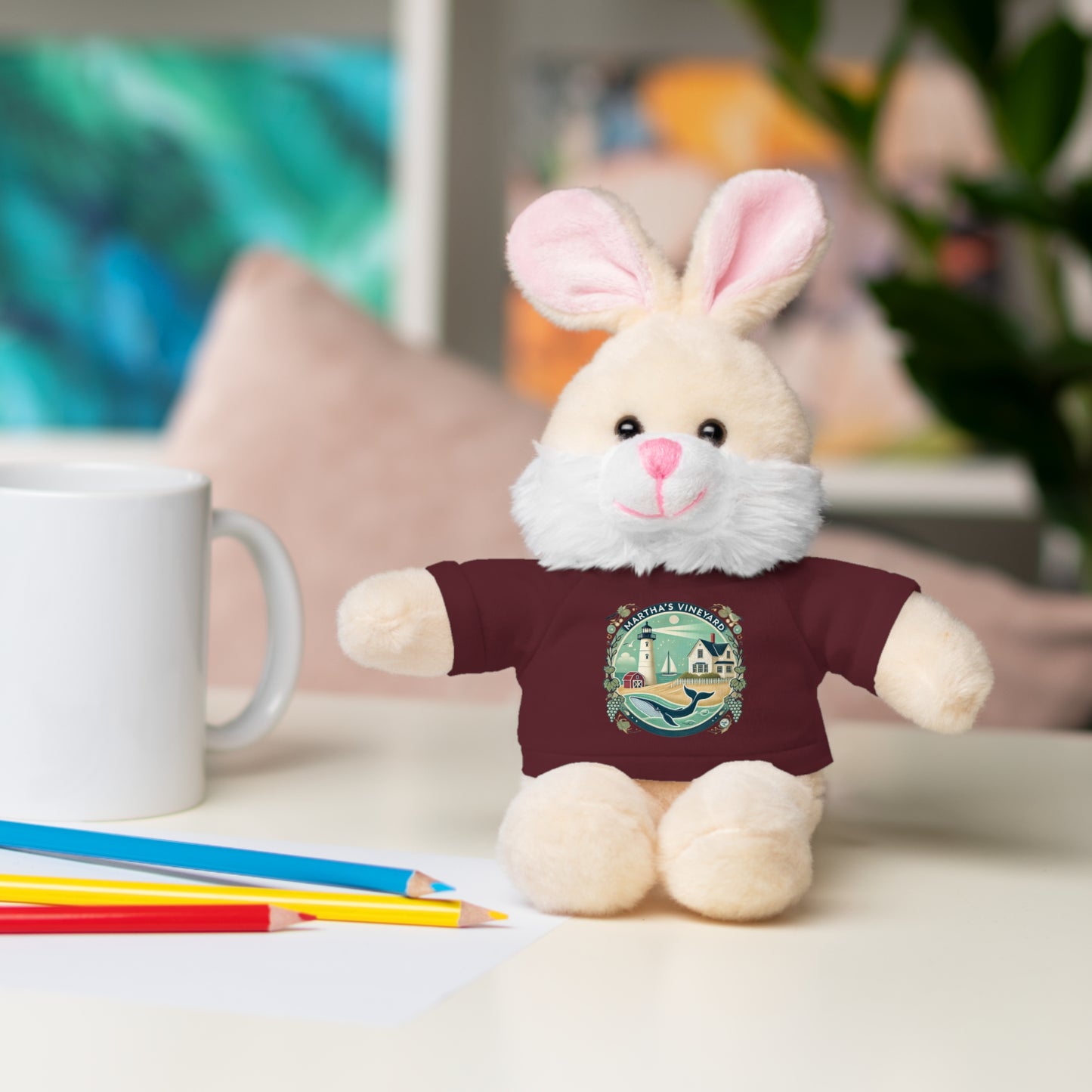 Vintage Martha's Vineyard Stuffed Animals with Tee