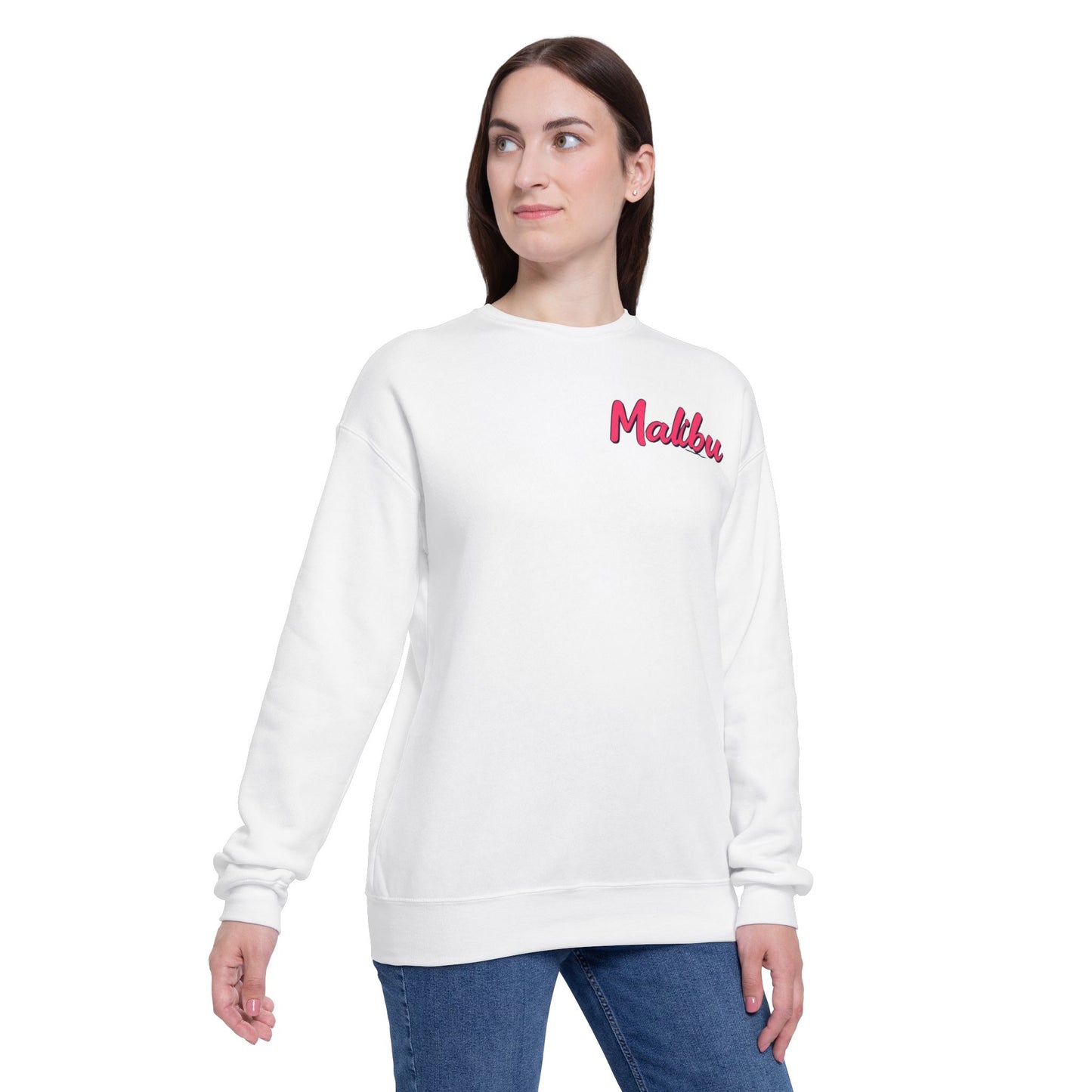 Retro Malibu Unisex Drop Shoulder Sweatshirt