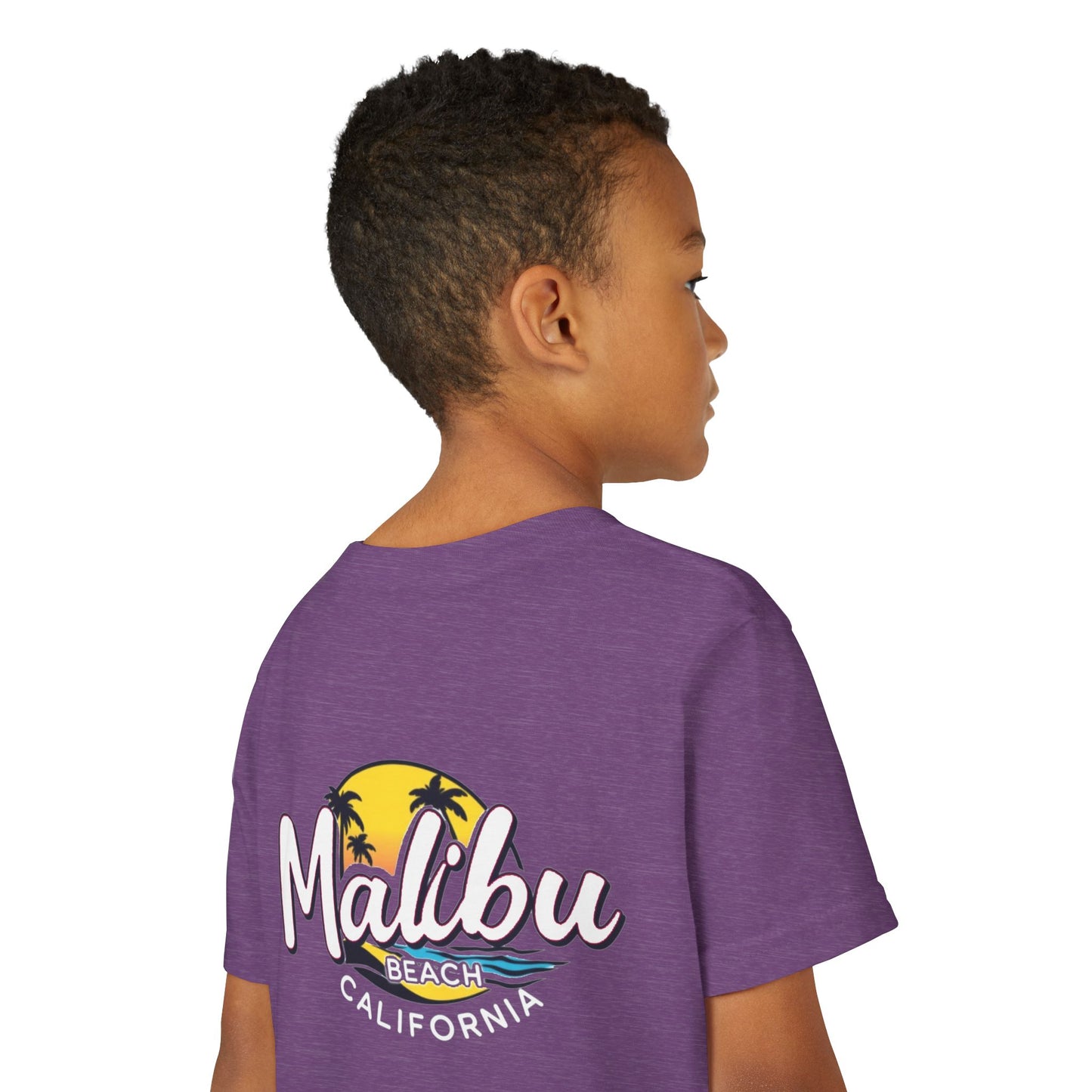 Retro Malibu Unisex Youth Short Sleeve Tee