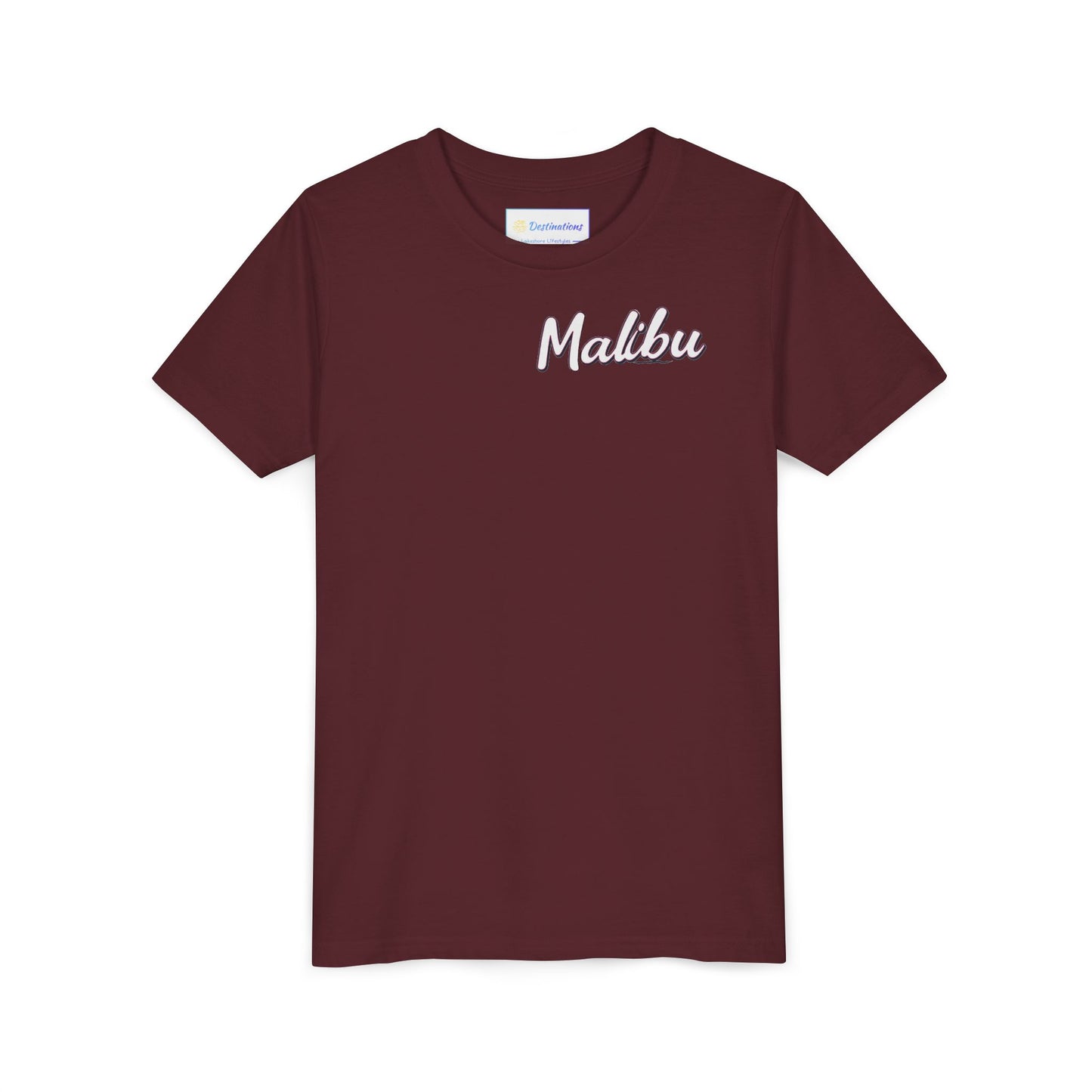 Retro Malibu Unisex Youth Short Sleeve Tee