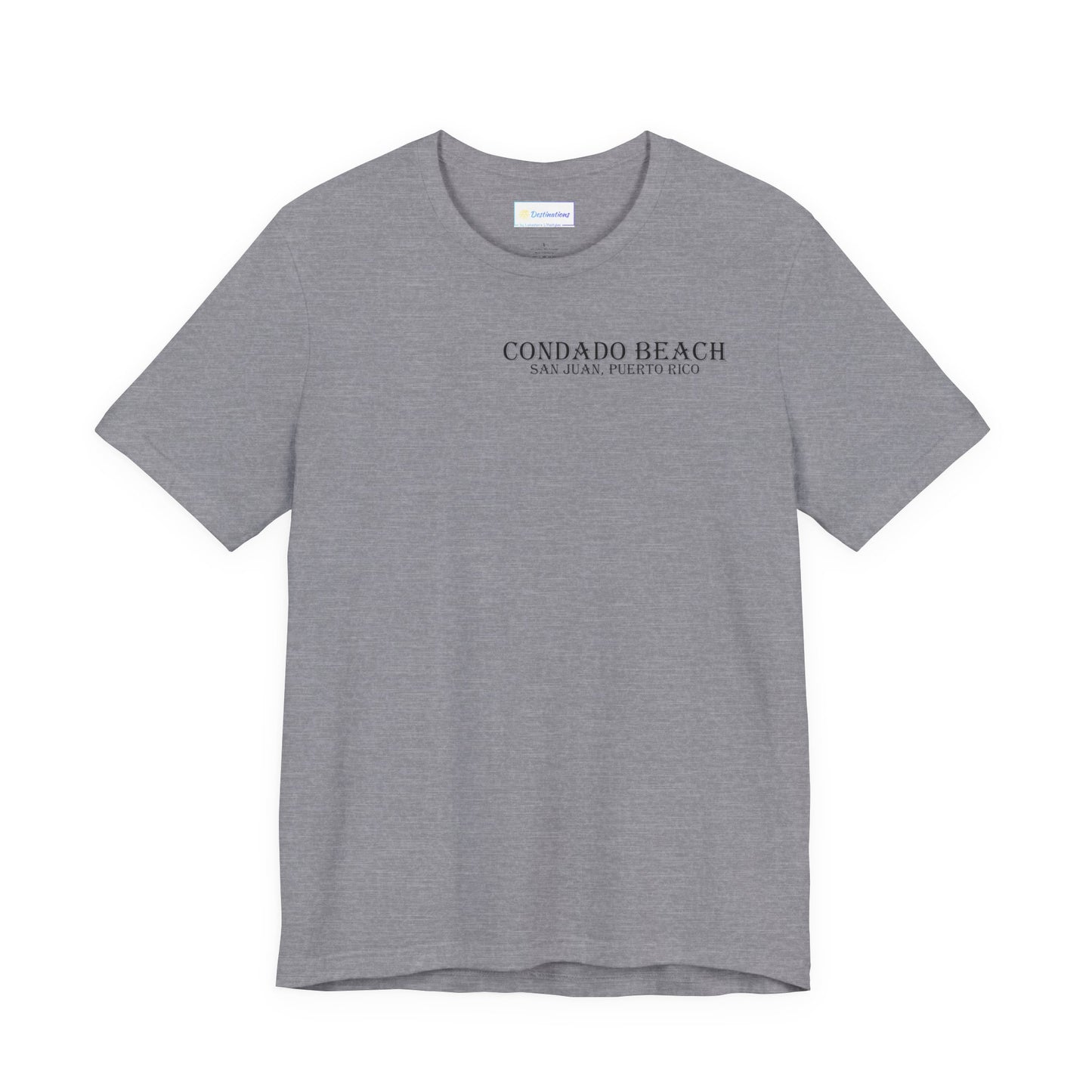 Coastal Vibes Condado Beach Unisex Jersey Short Sleeve Tee