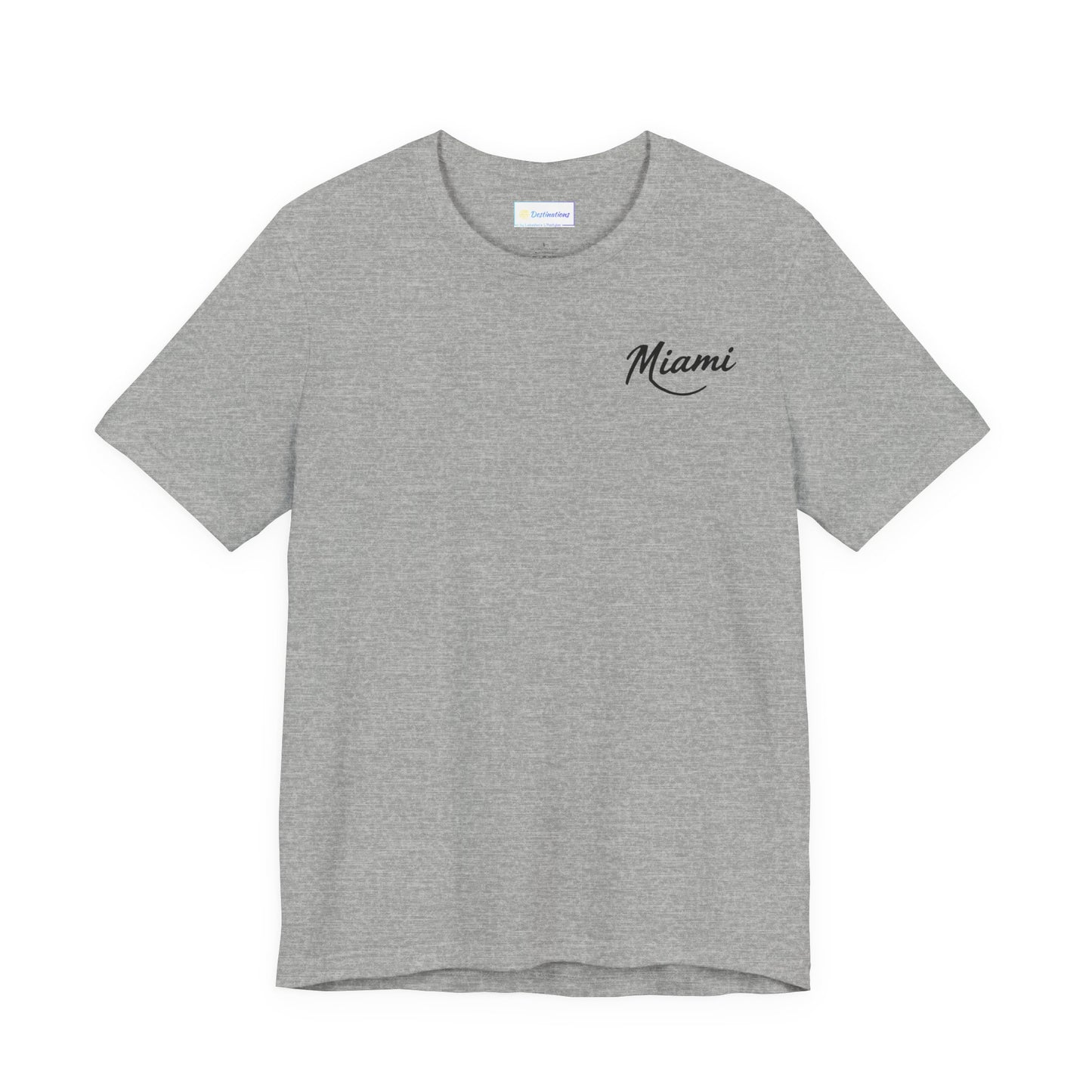 Retro Miami Unisex Jersey Short Sleeve Tee