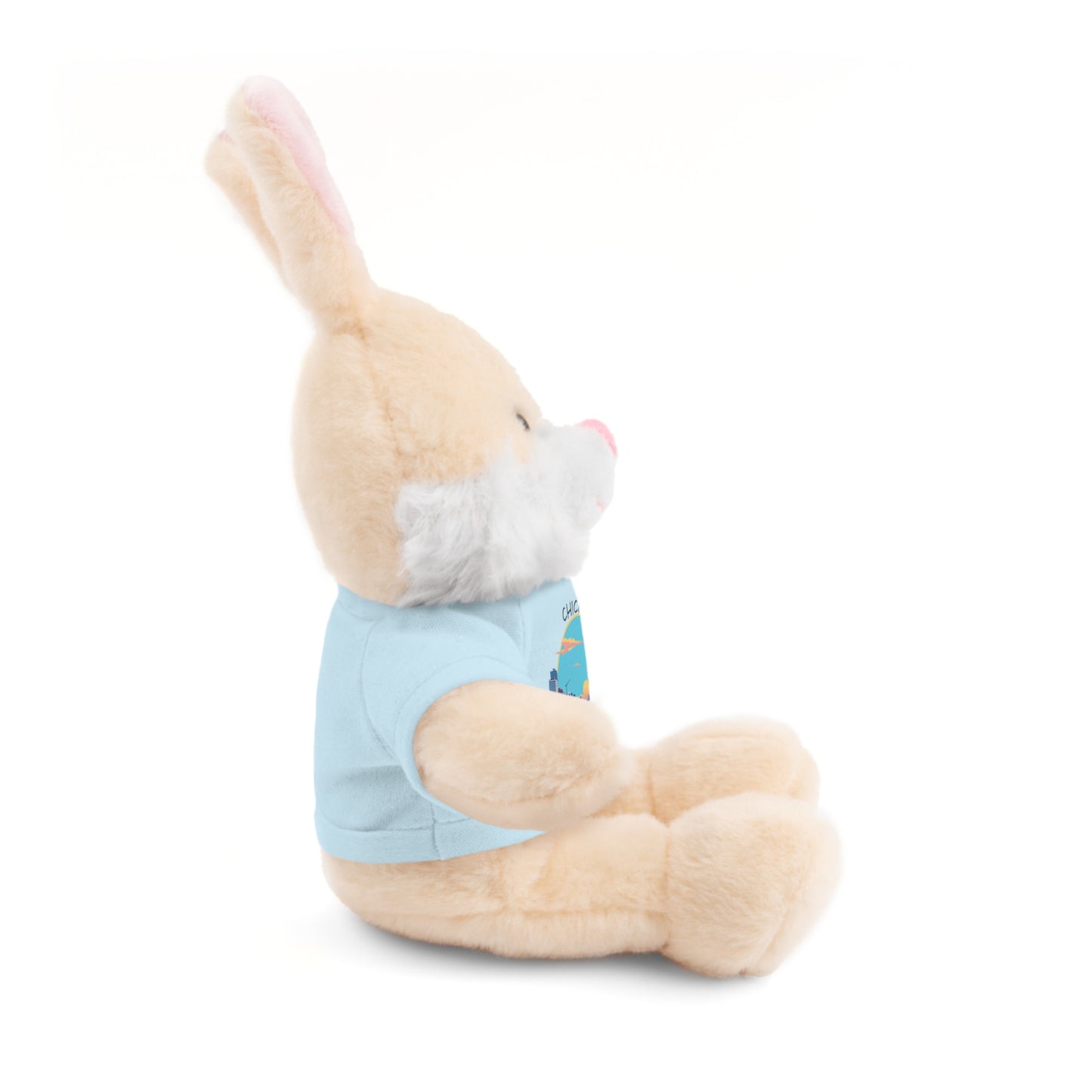 Retro Chicago Sunset Stuffed Animals with Tee