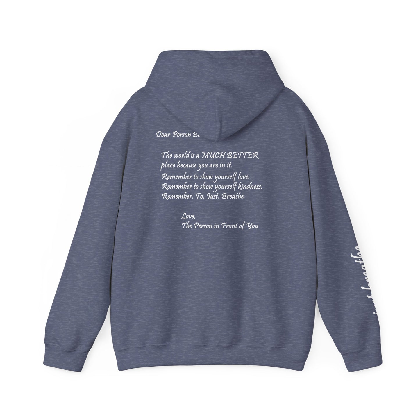 You Are Enough - Mental Health Awareness Cotton Hoodie