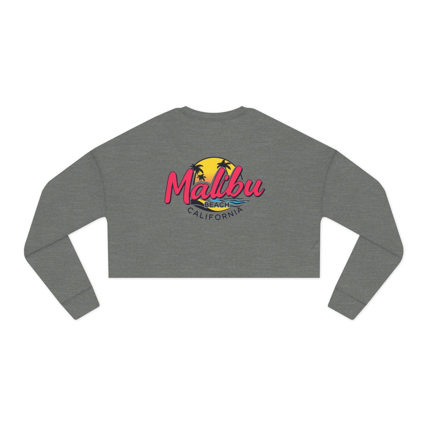 Retro Malibu Women's Cropped Sweatshirt