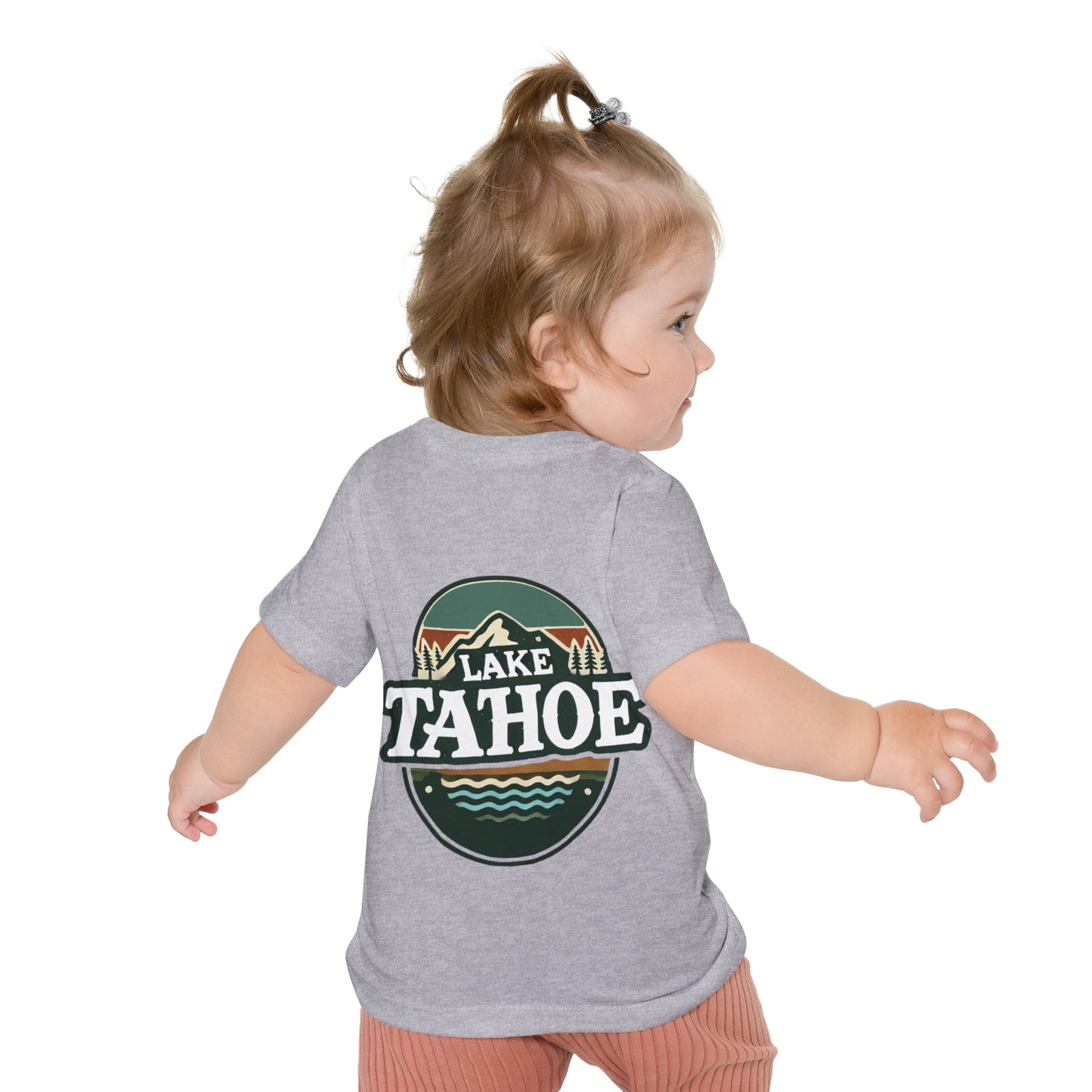Vintage Lake Tahoe Unisex Baby Short Sleeve T-Shirt