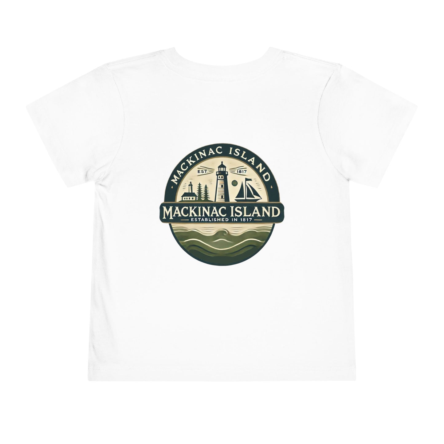Vintage Mackinac Island Unisex Toddler Short Sleeve Tee