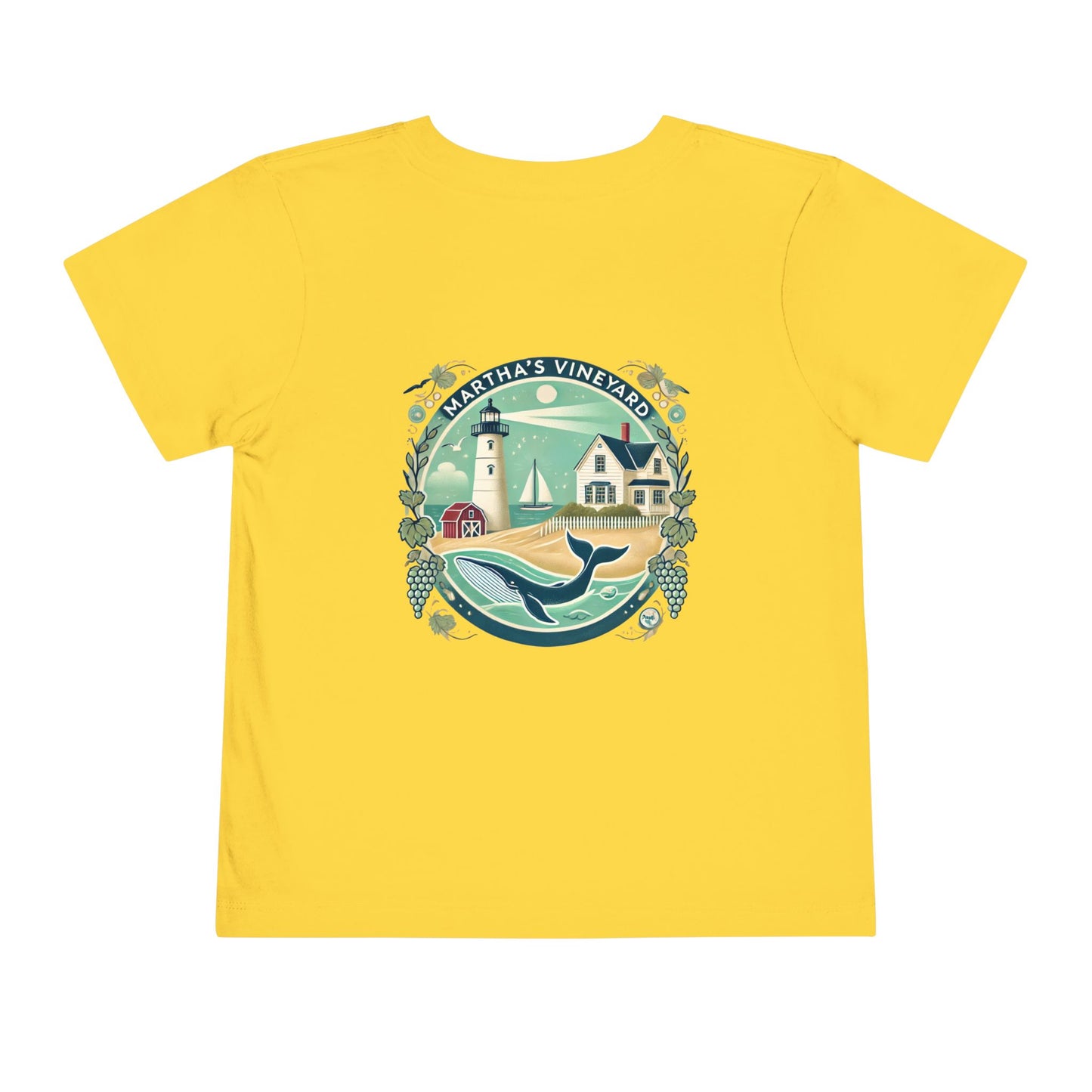 Vintage Martha's Vineyard Unisex Toddler Short Sleeve Tee