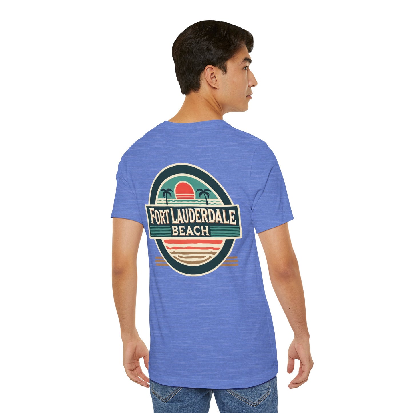 Vintage Fort Lauderdale Unisex Jersey Short Sleeve Tee