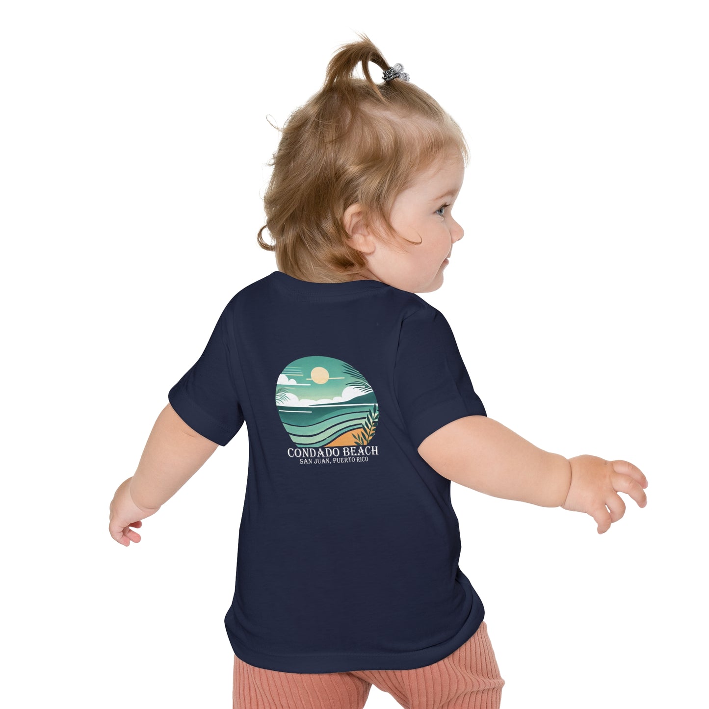 Coastal Vibes Condado Beach Unisex Baby Short Sleeve T-Shirt