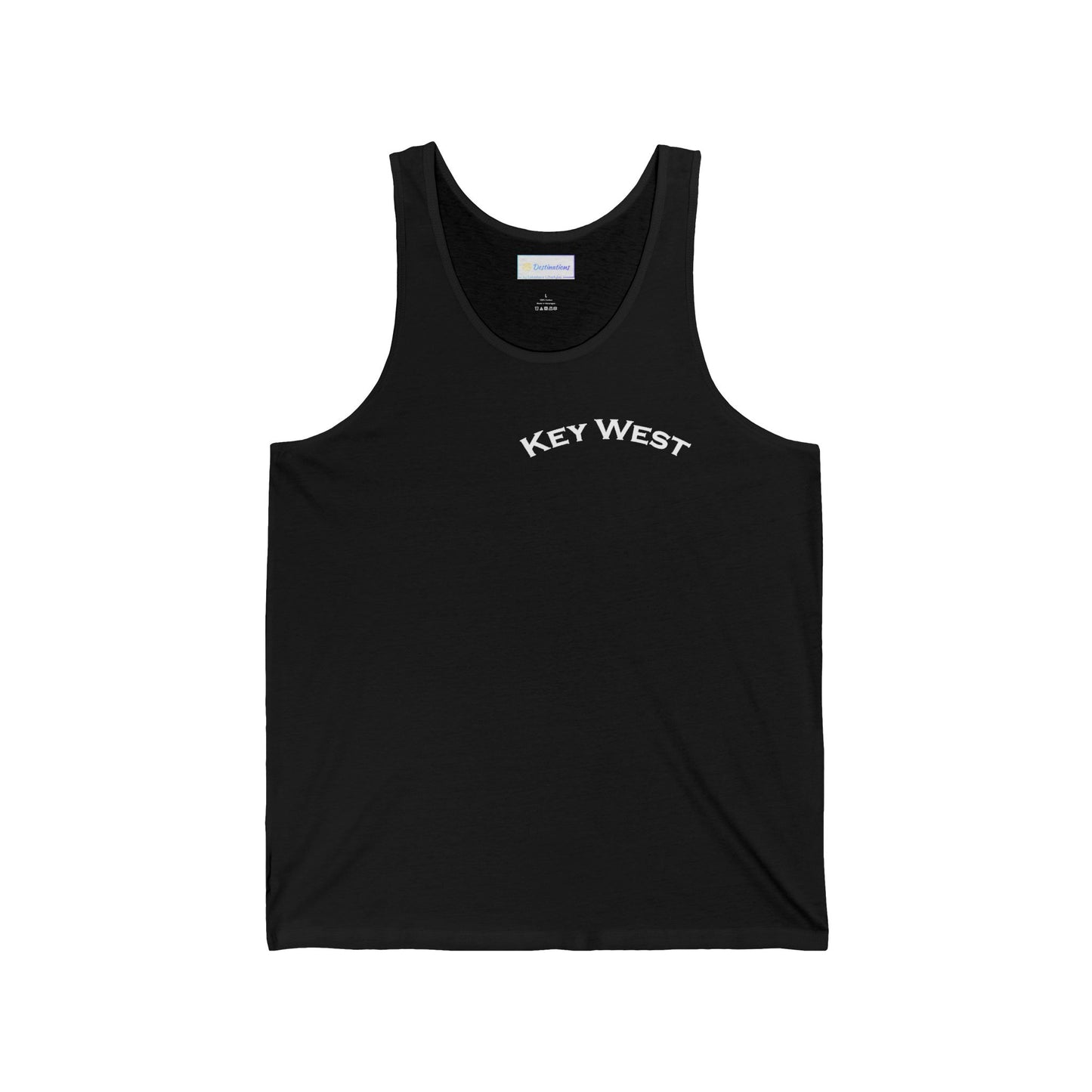 Vibrant Key West Unisex Jersey Tank