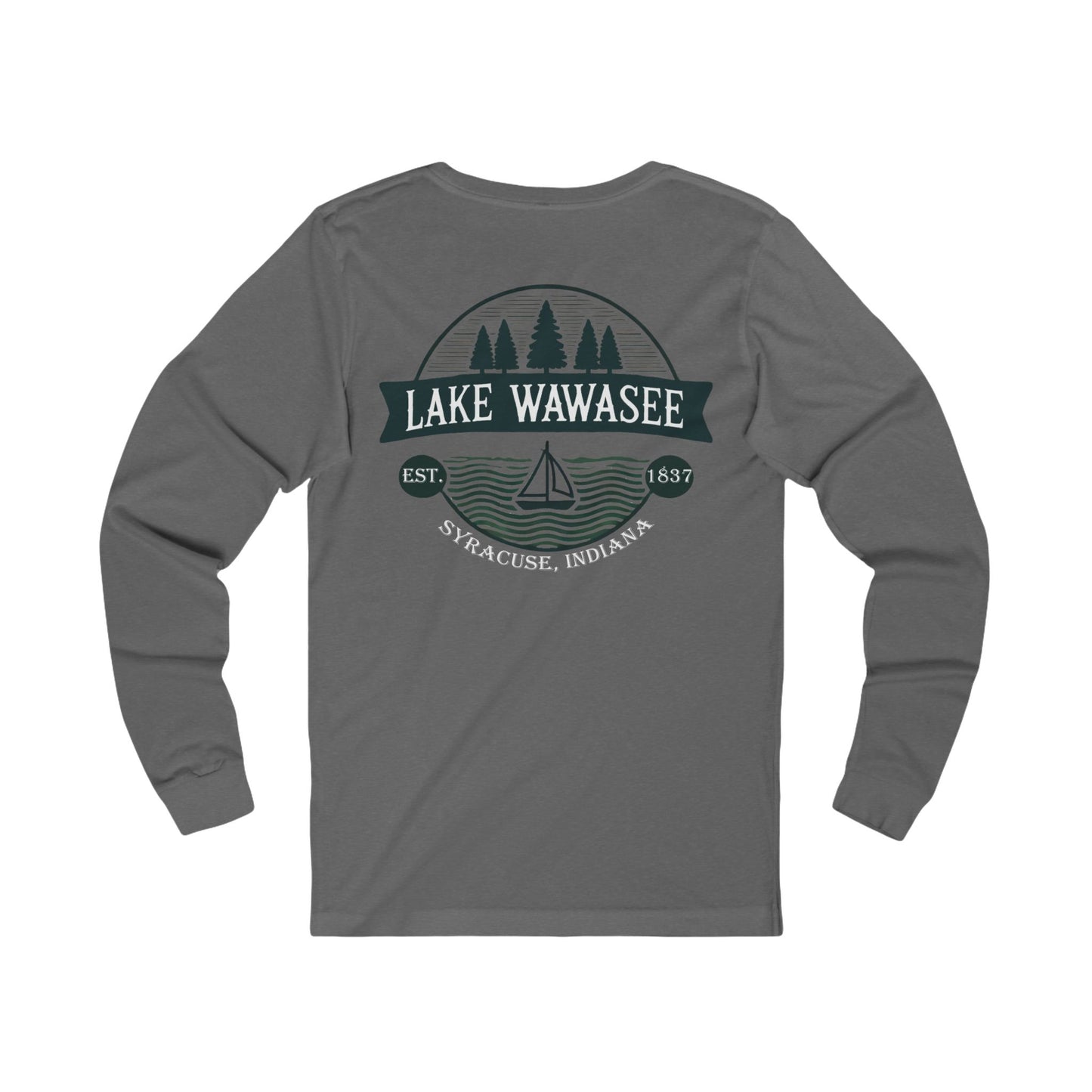 Vintage Lake Wawasee Unisex Jersey Long Sleeve Tee