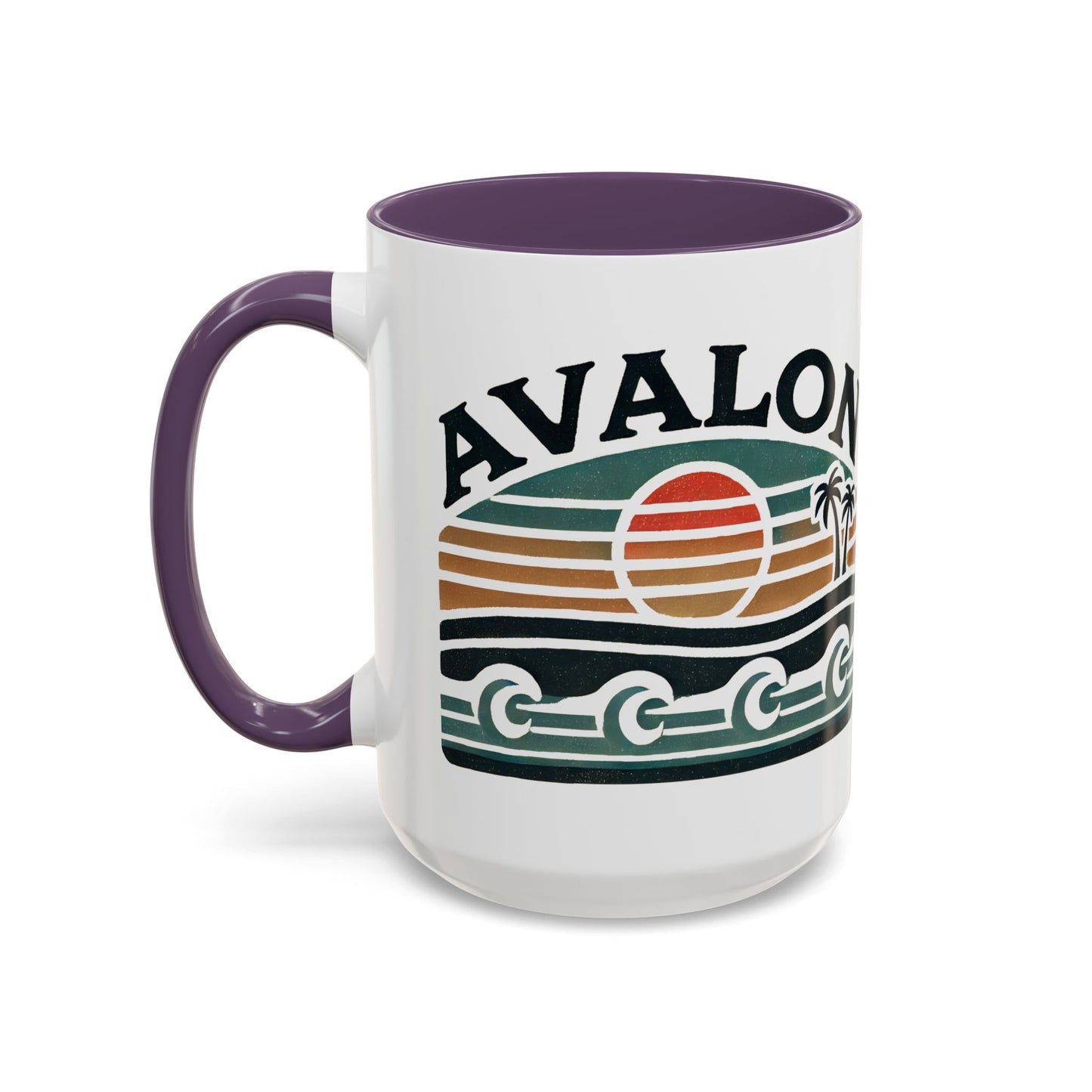 Retro Avalon Accent Coffee Mug