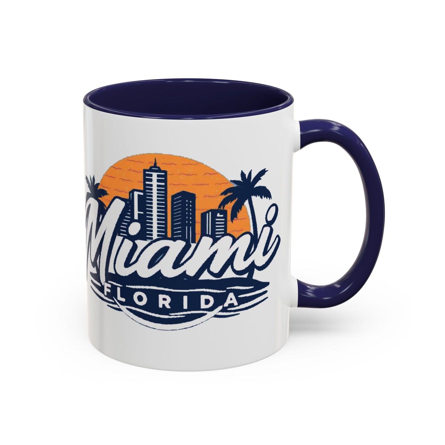 Retro Miami Accent Coffee Mug