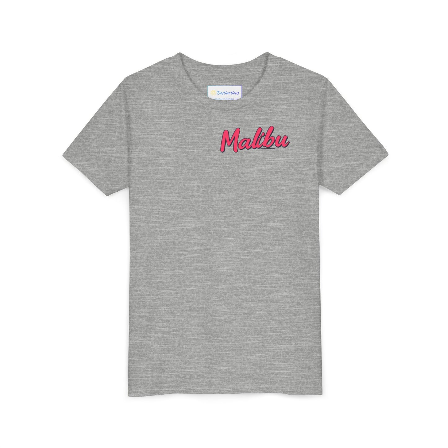 Retro Malibu Unisex Youth Short Sleeve Tee