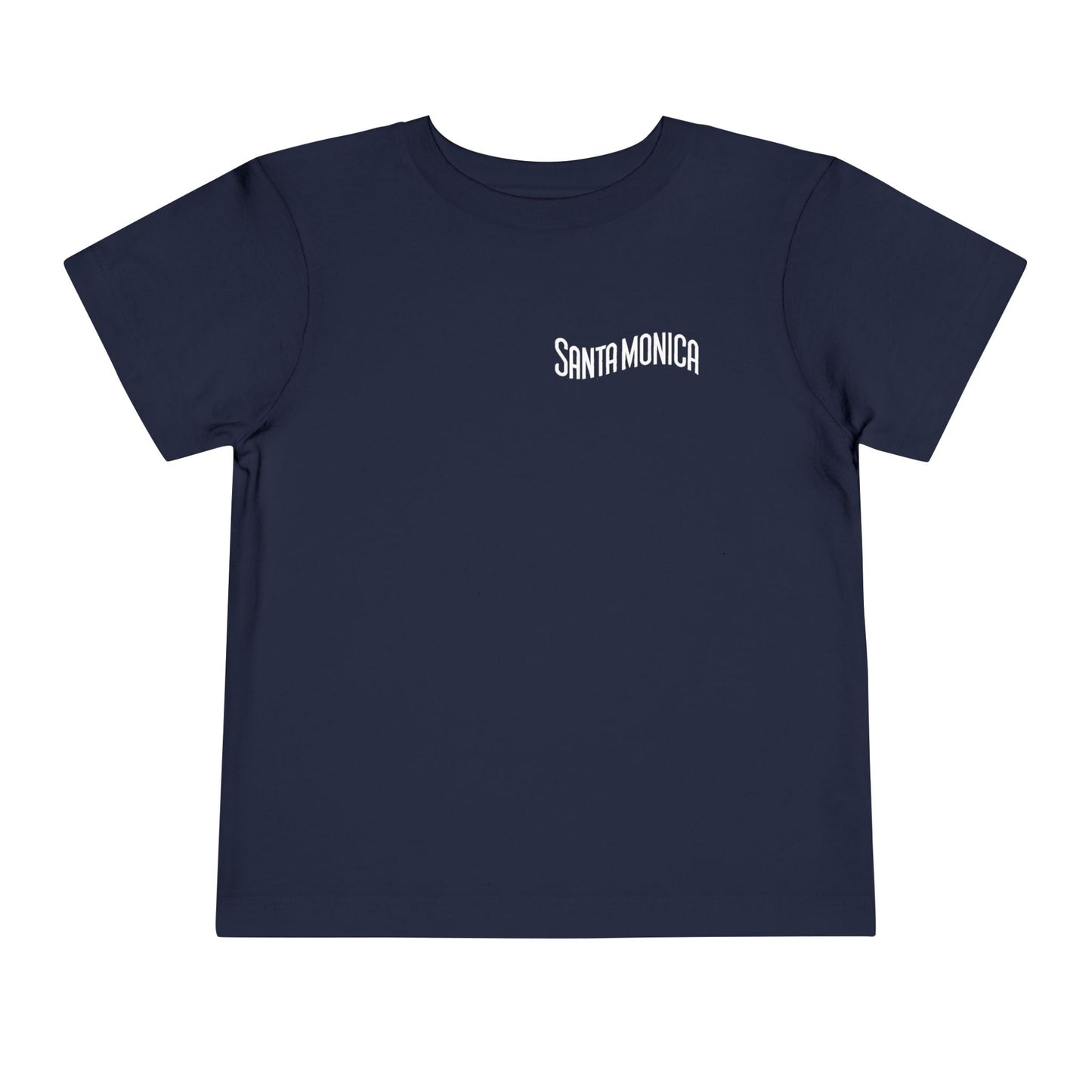 Vibrant Santa Monica Unisex Toddler Short Sleeve Tee