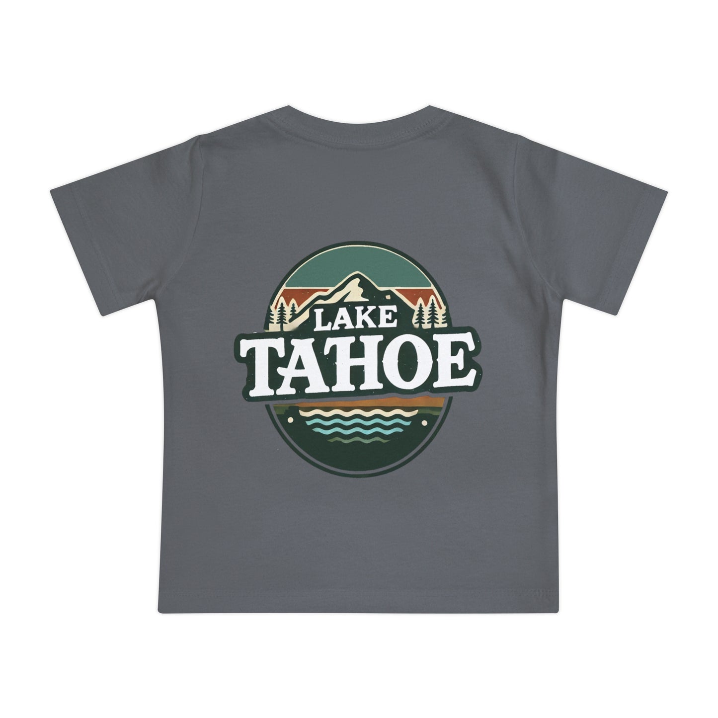 Vintage Lake Tahoe Unisex Baby Short Sleeve T-Shirt