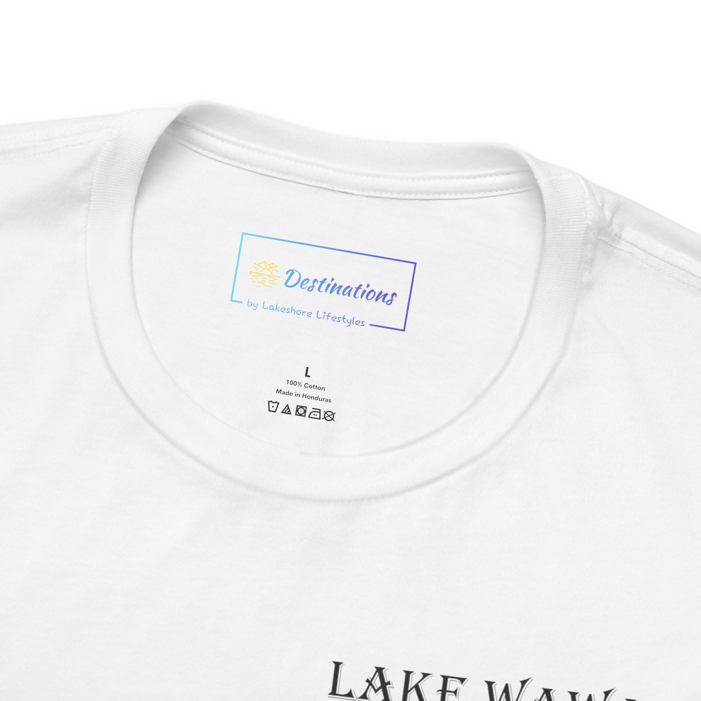 Latitudes Lake Wawasee Unisex Jersey Short Sleeve Tee