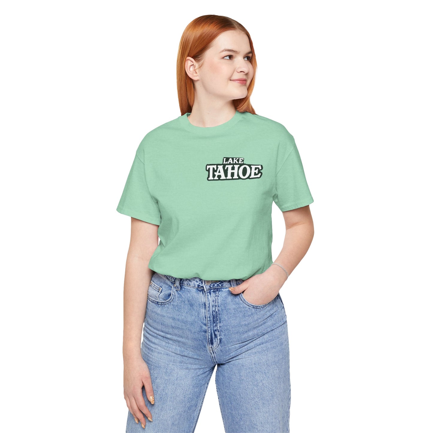 Vintage Lake Tahoe Unisex Jersey Short Sleeve Tee