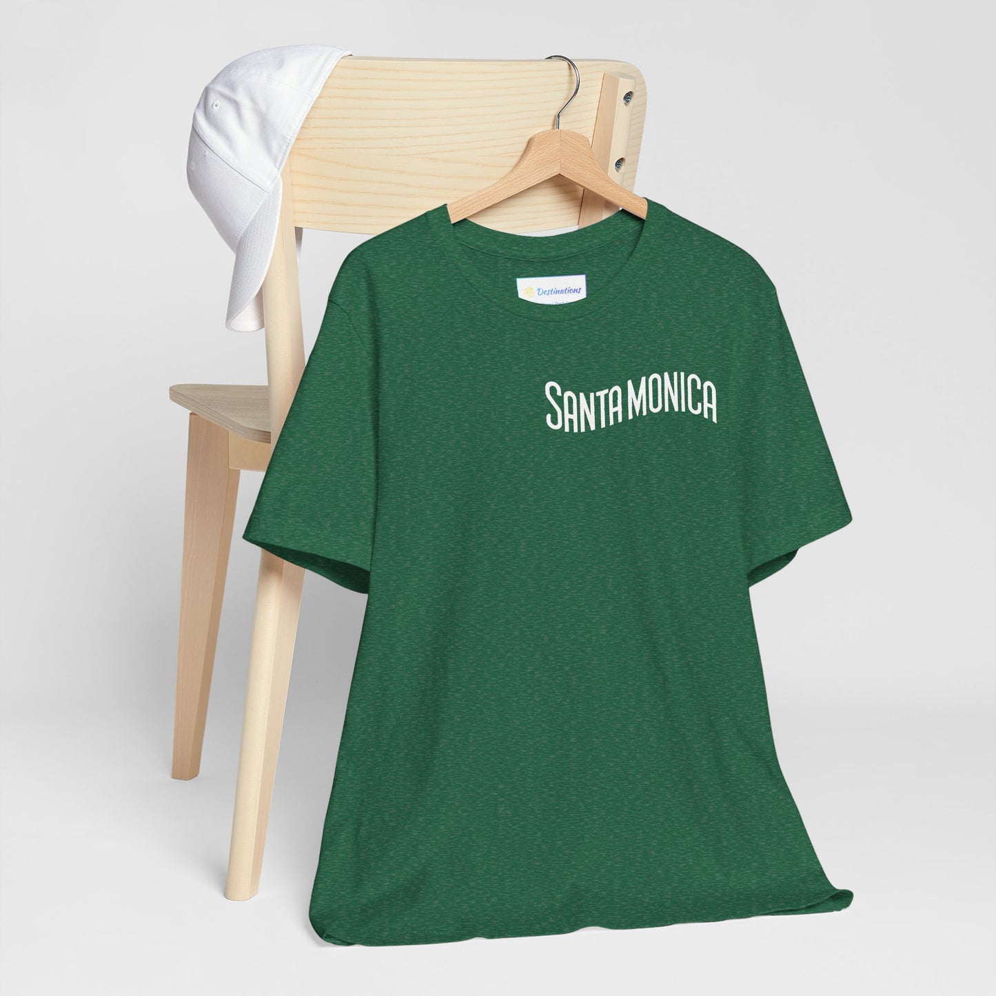 Vibrant Santa Monica Unisex Jersey Short Sleeve Tee