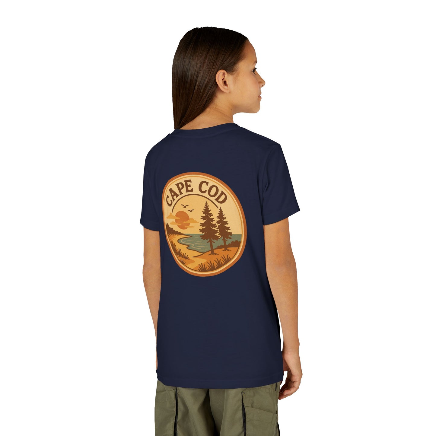 Rustic Cape Cod Unisex Youth Short Sleeve Tee