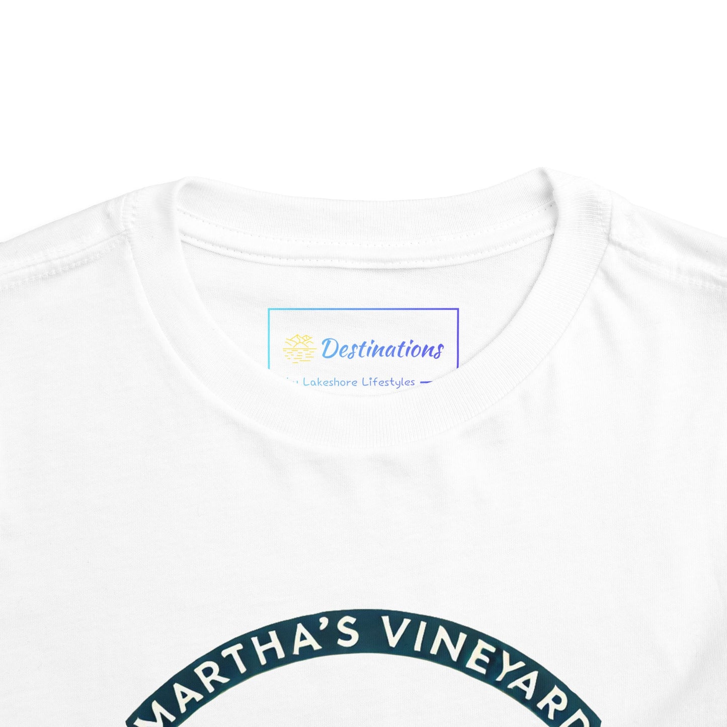 Vintage Martha's Vineyard Unisex Toddler Short Sleeve Tee