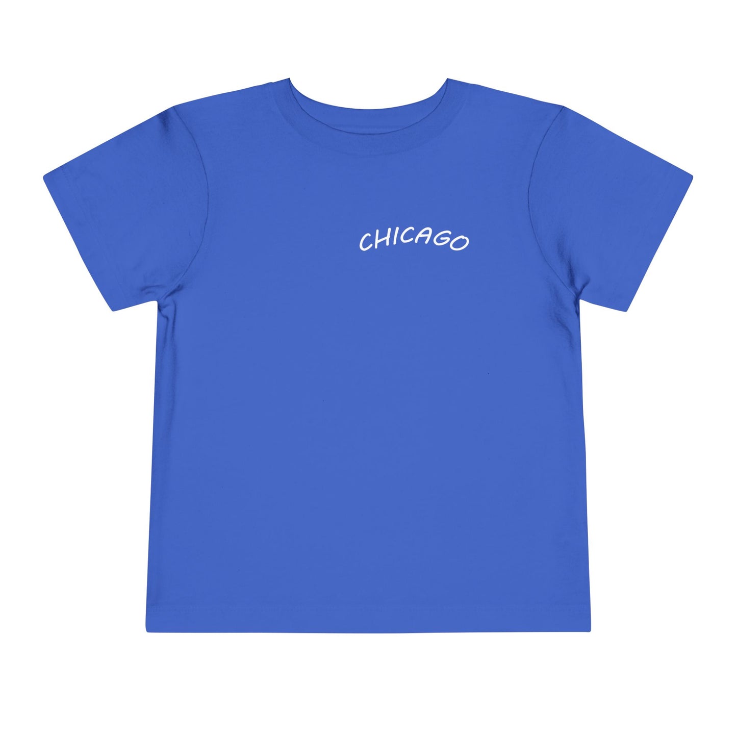 Retro Chicago Sunset Unisex Toddler Short Sleeve Tee
