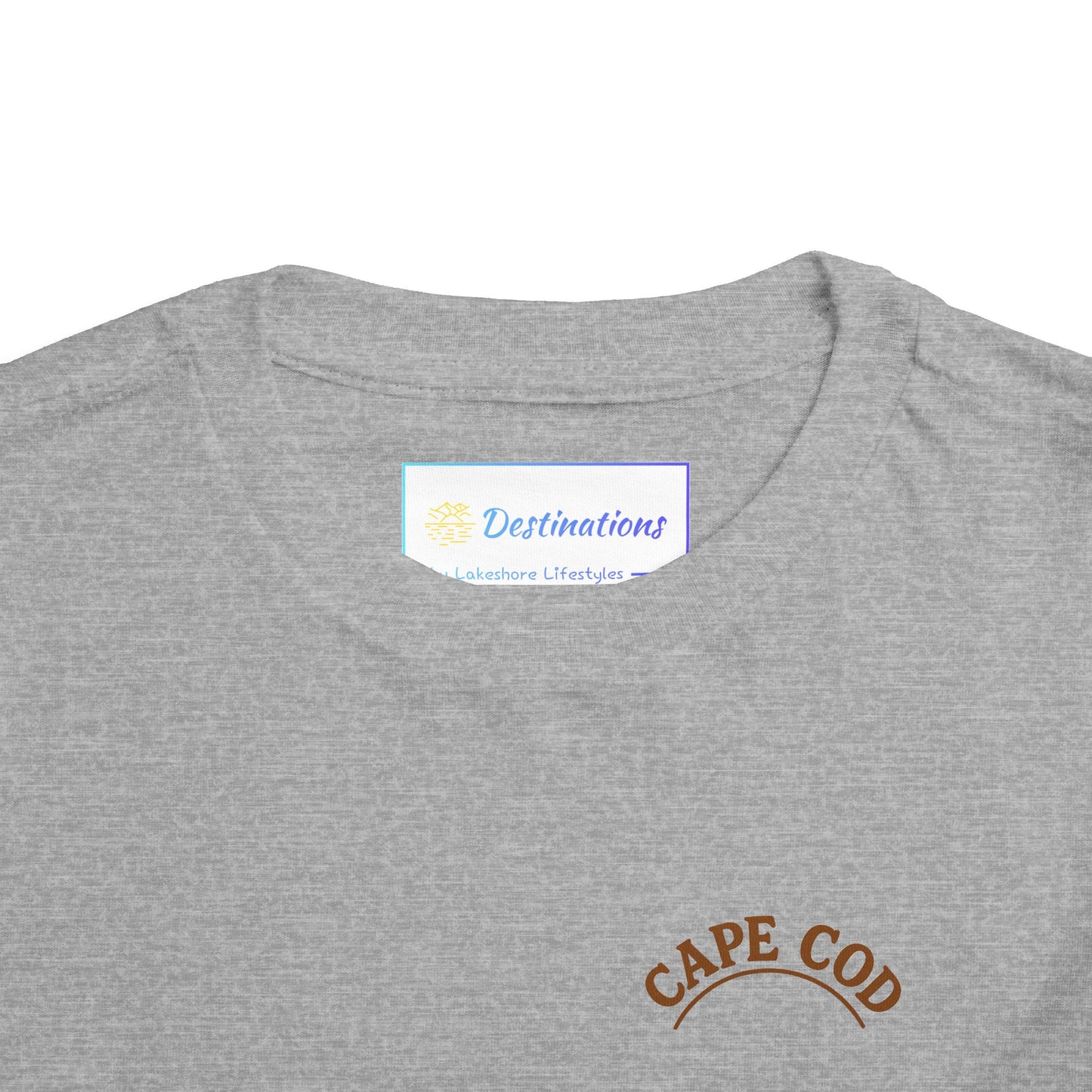 Rustic Cape Cod Unisex Toddler Short Sleeve Tee