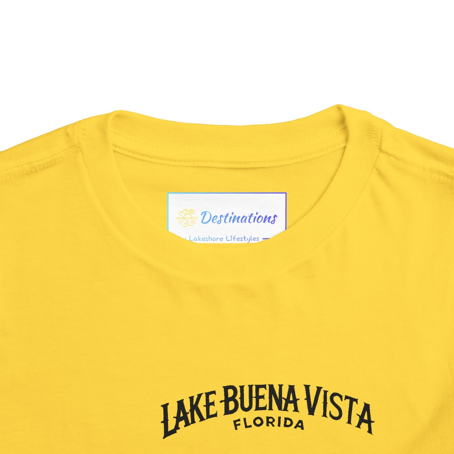 Adventurous Lake Buena Vista Unisex Toddler Short Sleeve Tee