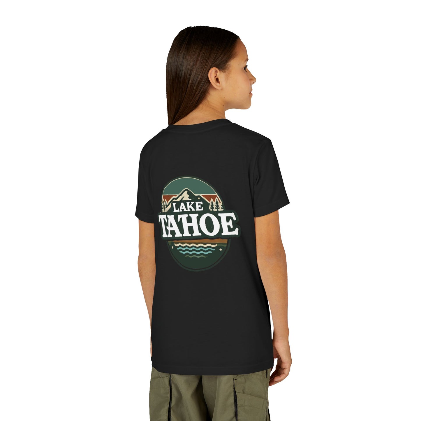 Vintage Lake Tahoe Unisex Youth Short Sleeve Tee