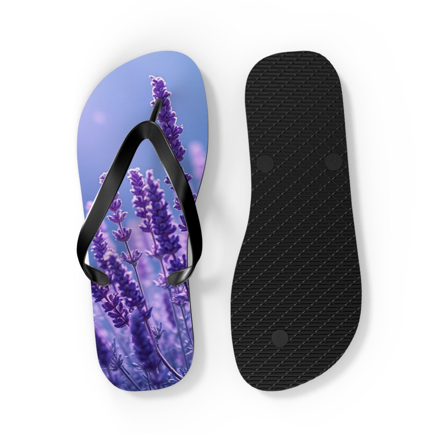 Lavender Flip Flops