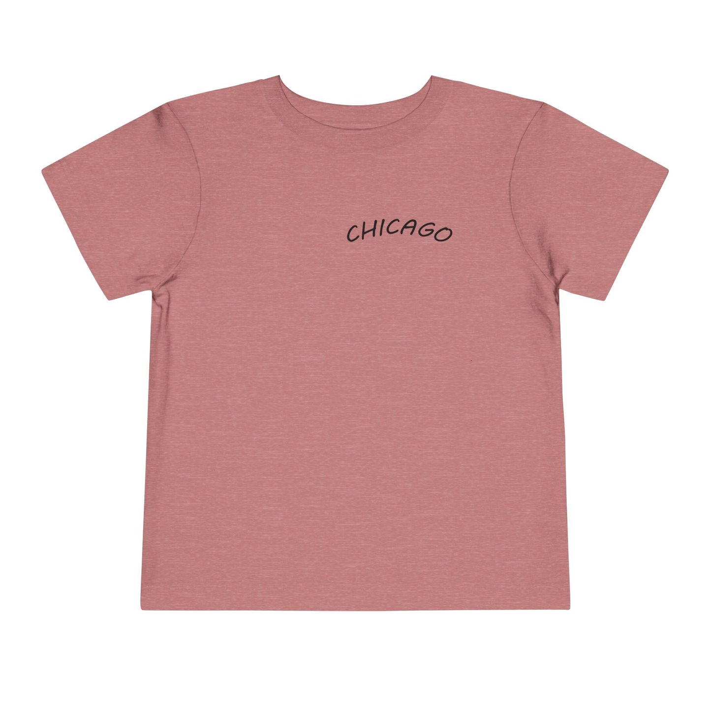 Retro Chicago Sunset Unisex Toddler Short Sleeve Tee
