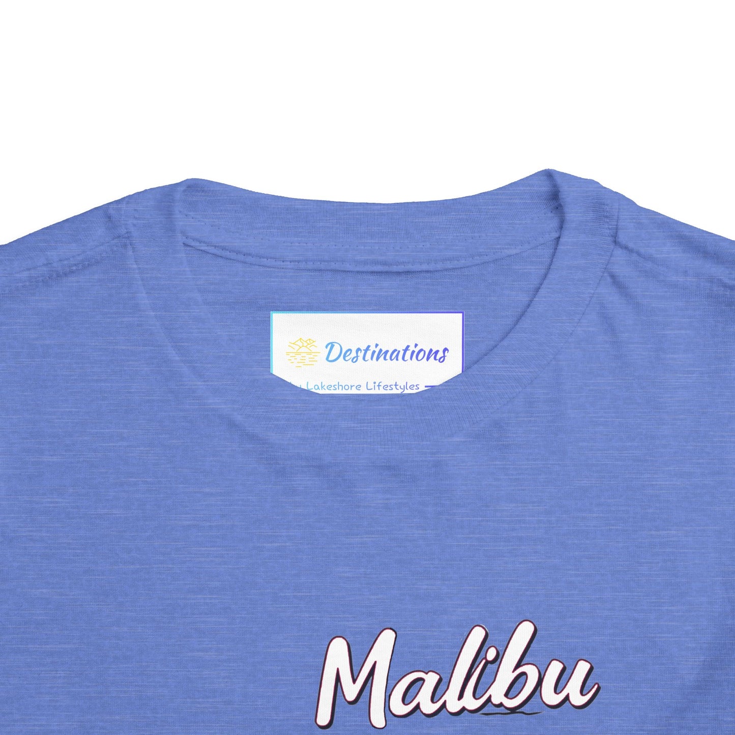 Retro Malibu Unisex Toddler Short Sleeve Tee