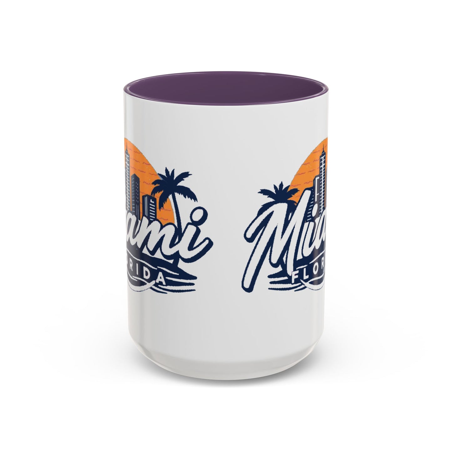 Retro Miami Accent Coffee Mug
