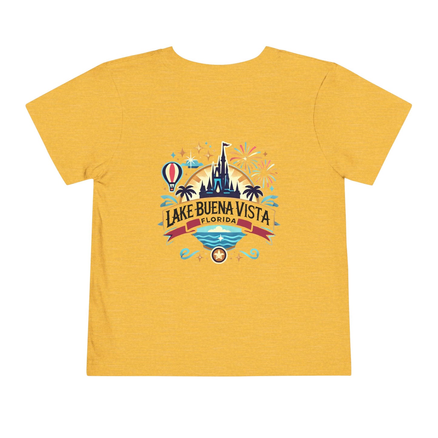 Adventurous Lake Buena Vista Unisex Toddler Short Sleeve Tee