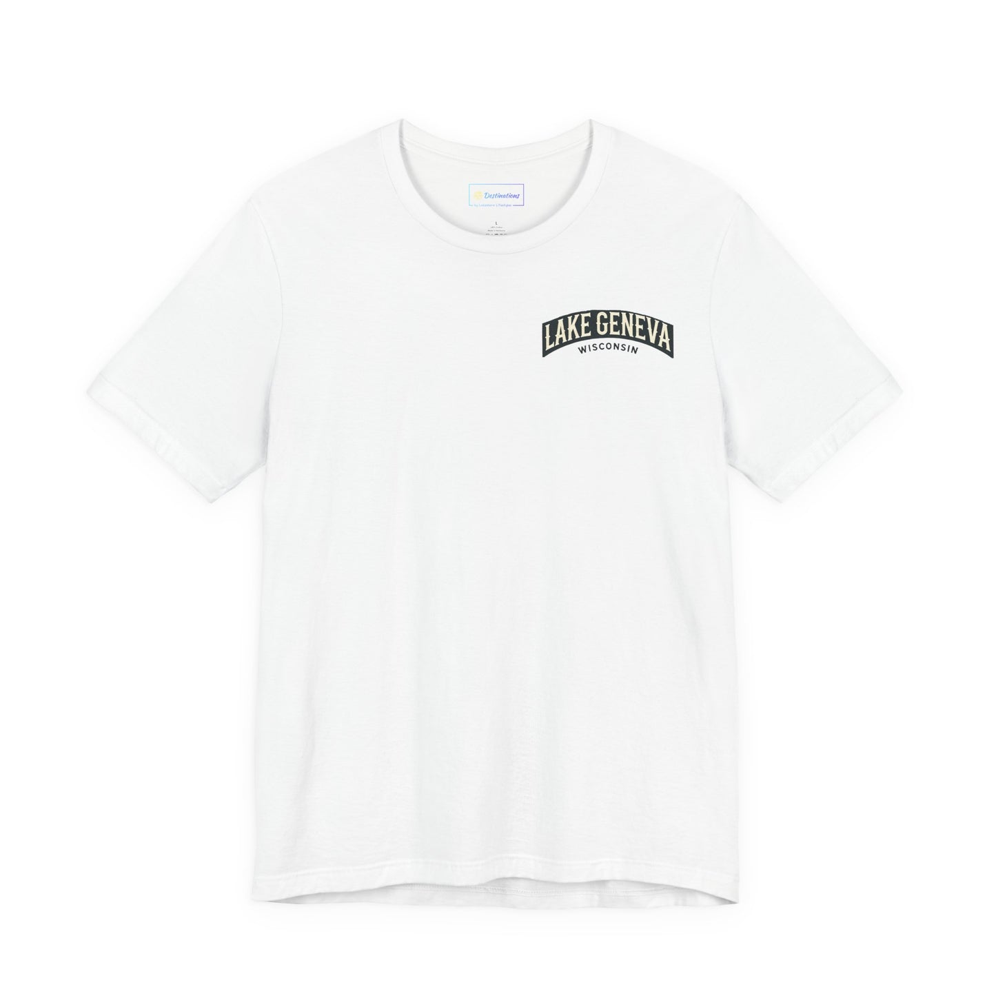 Vintage Lake Geneva Unisex Jersey Short Sleeve Tee