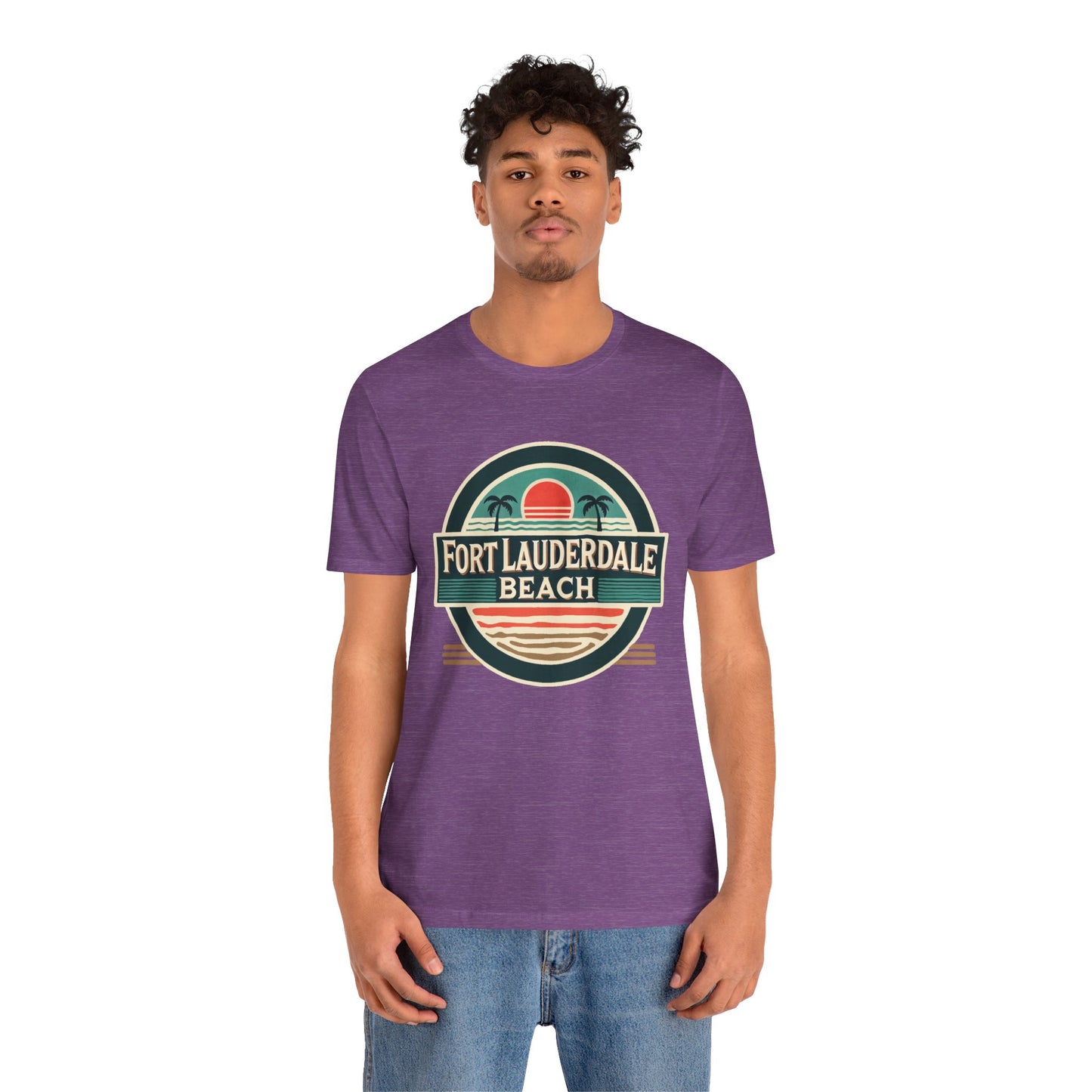 Vintage Fort Lauderdale Unisex Jersey Short Sleeve Tee
