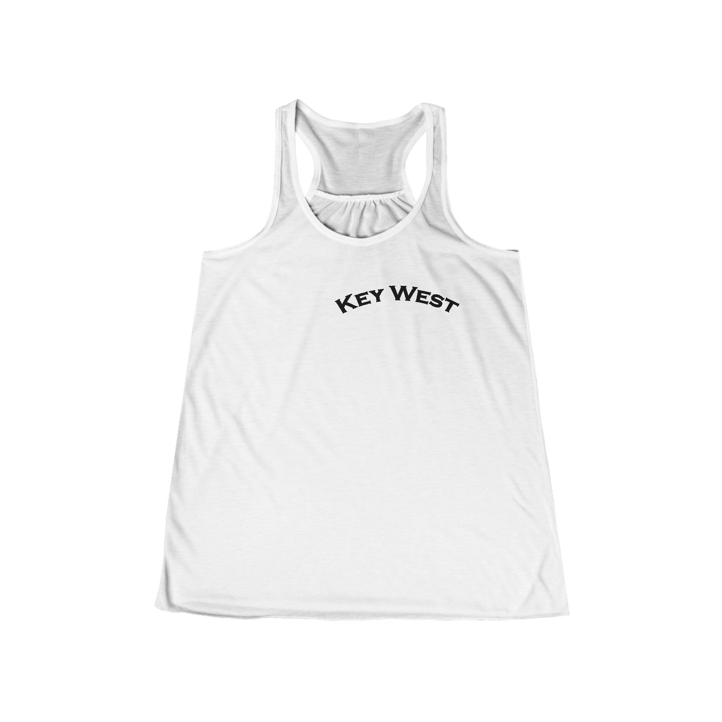 Vibrant Key West Women's Flowy Racerback Tank