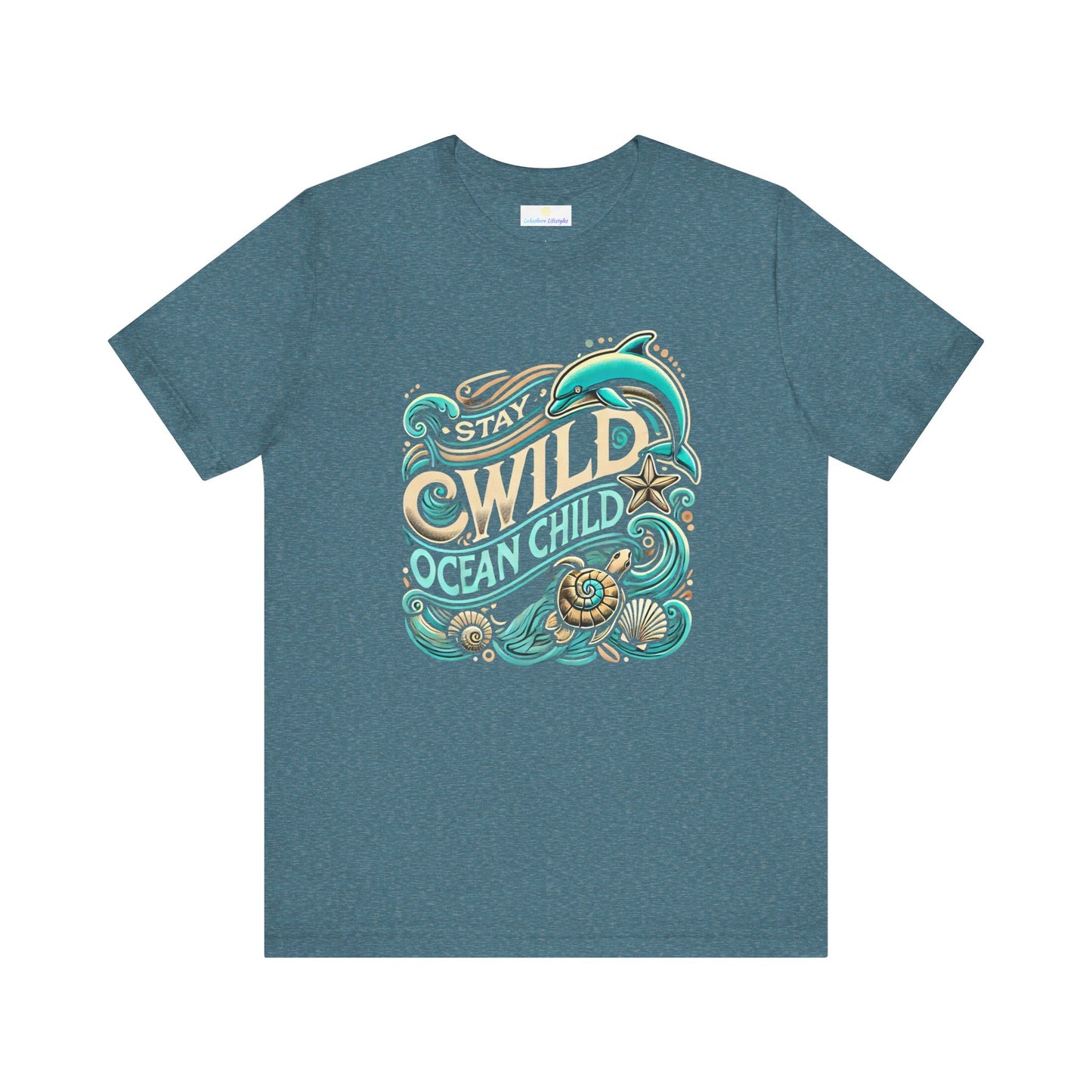 Stay Wild, Ocean Child Short Sleeve Tee