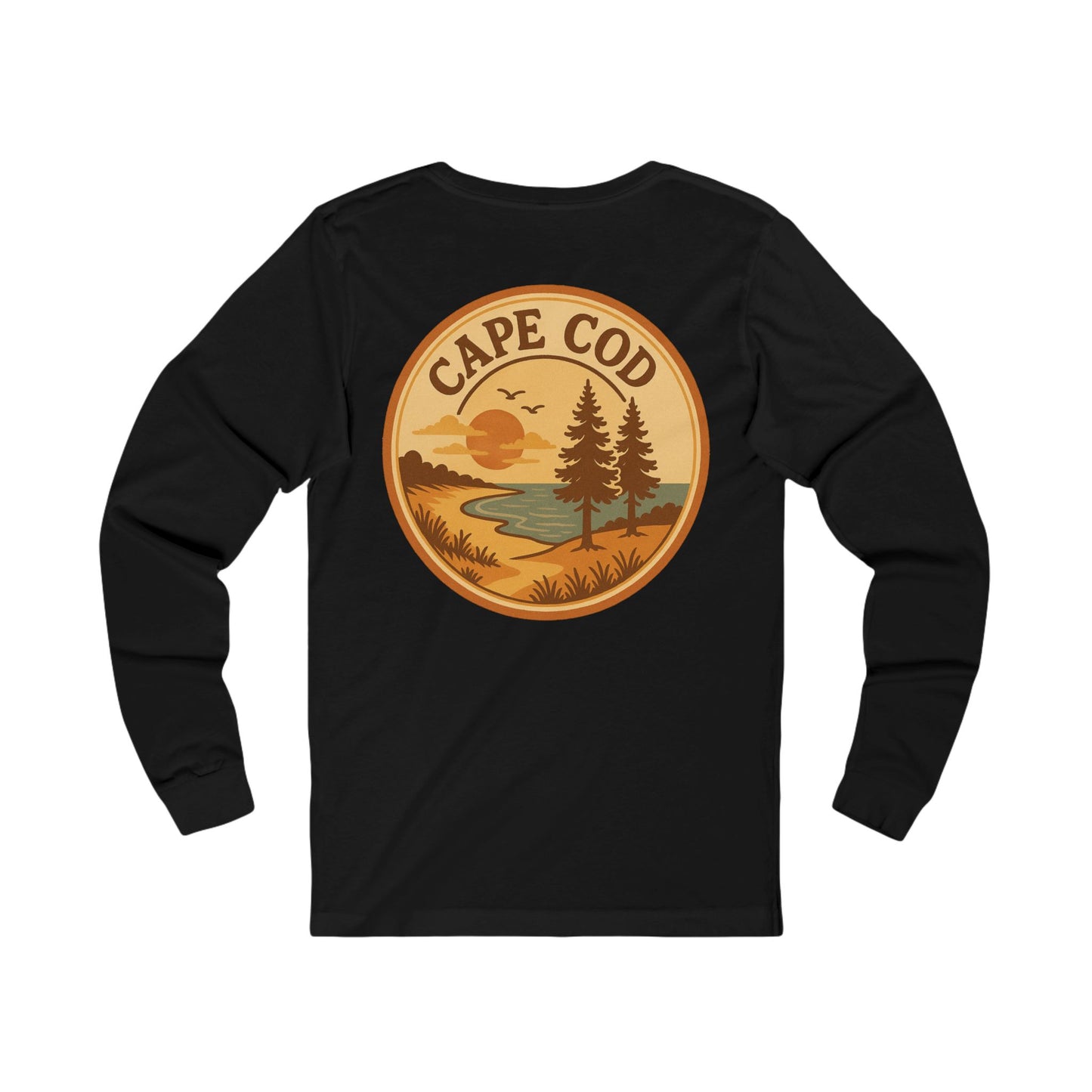 Rustic Cape Cod Unisex Jersey Long Sleeve Tee