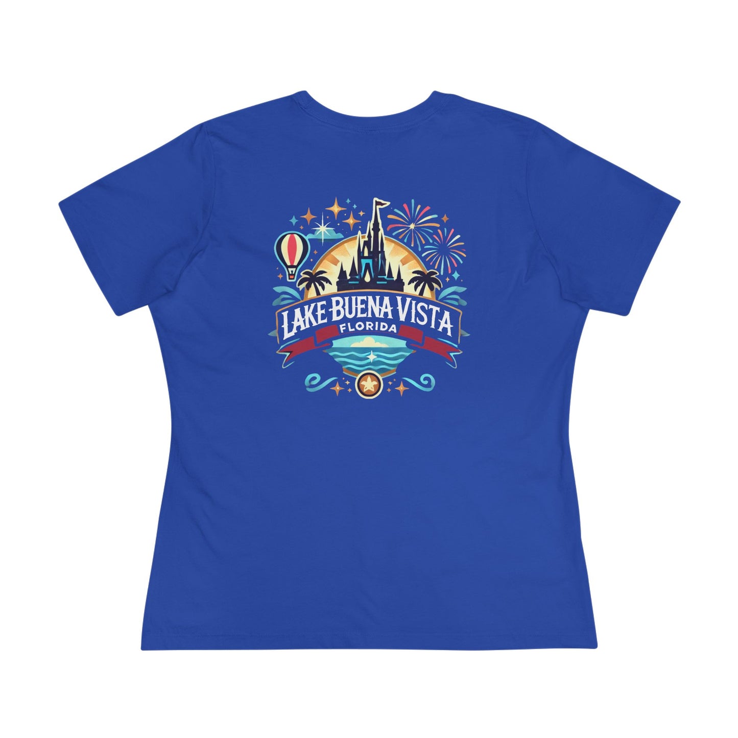 Adventurous Lake Buena Vista Women's Cotton Tee