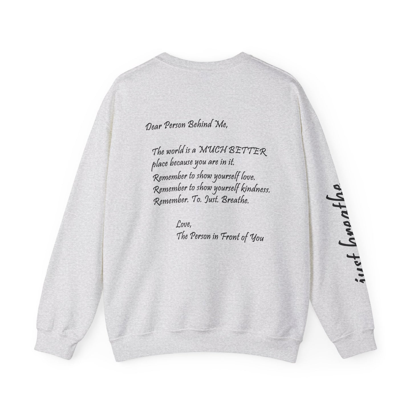You Are Enough - Mental Health Awareness Heavy Blend Crewneck Sweatshirt