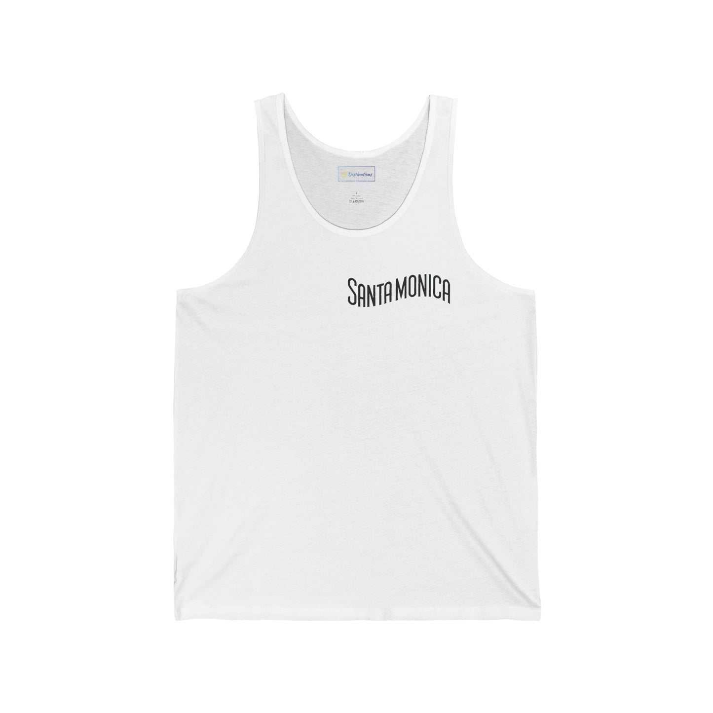 Vibrant Santa Monica Unisex Jersey Tank