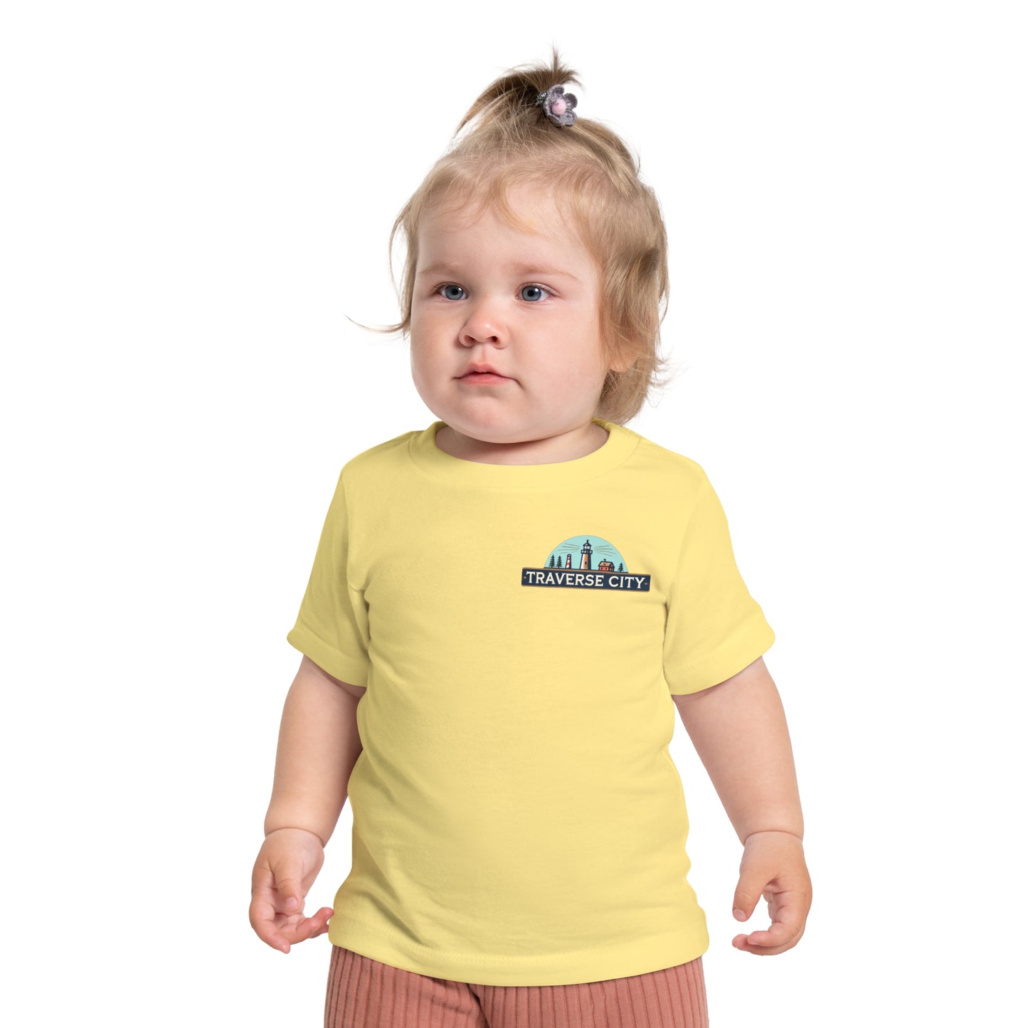 Vintage Traverse City Unisex Baby Short Sleeve T-Shirt
