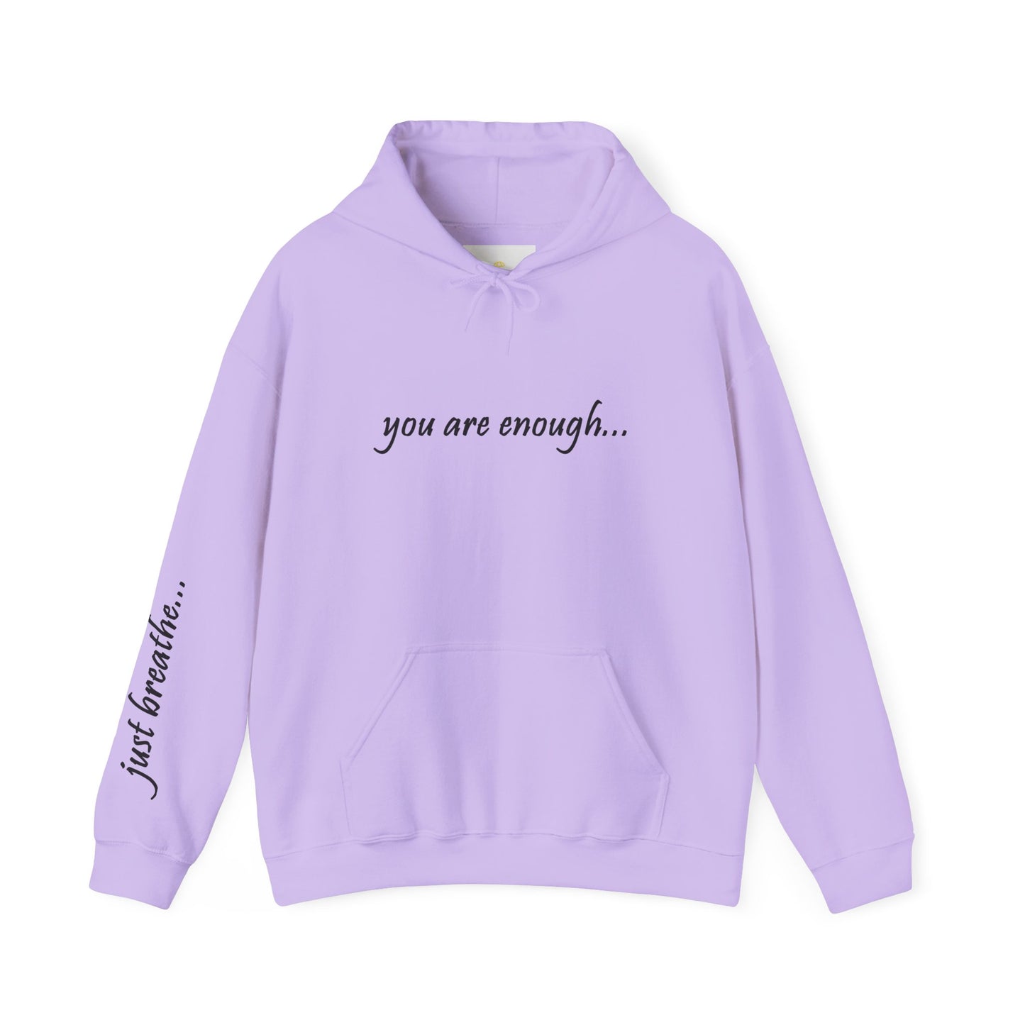 You Are Enough - Mental Health Awareness Cotton Hoodie