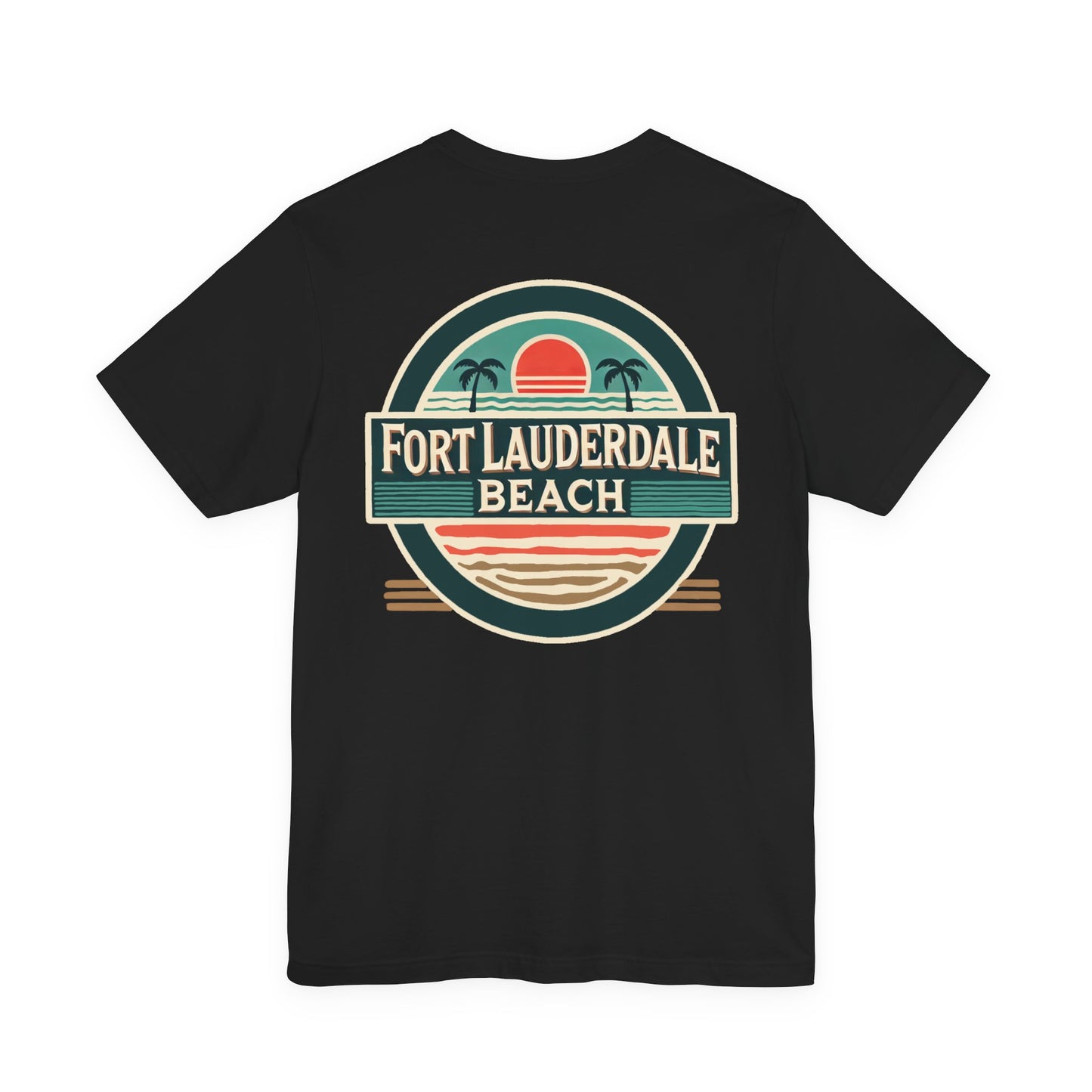 Vintage Fort Lauderdale Unisex Jersey Short Sleeve Tee