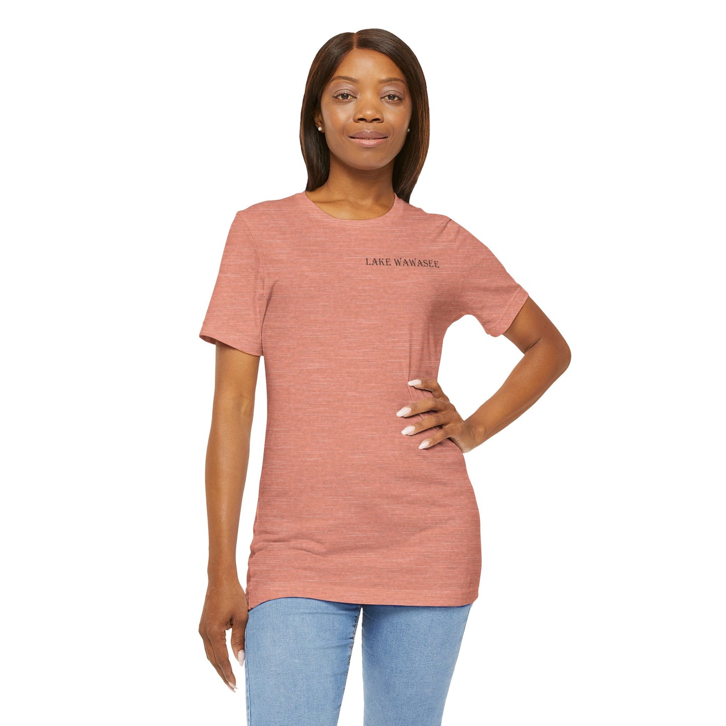 Latitudes Lake Wawasee Unisex Jersey Short Sleeve Tee