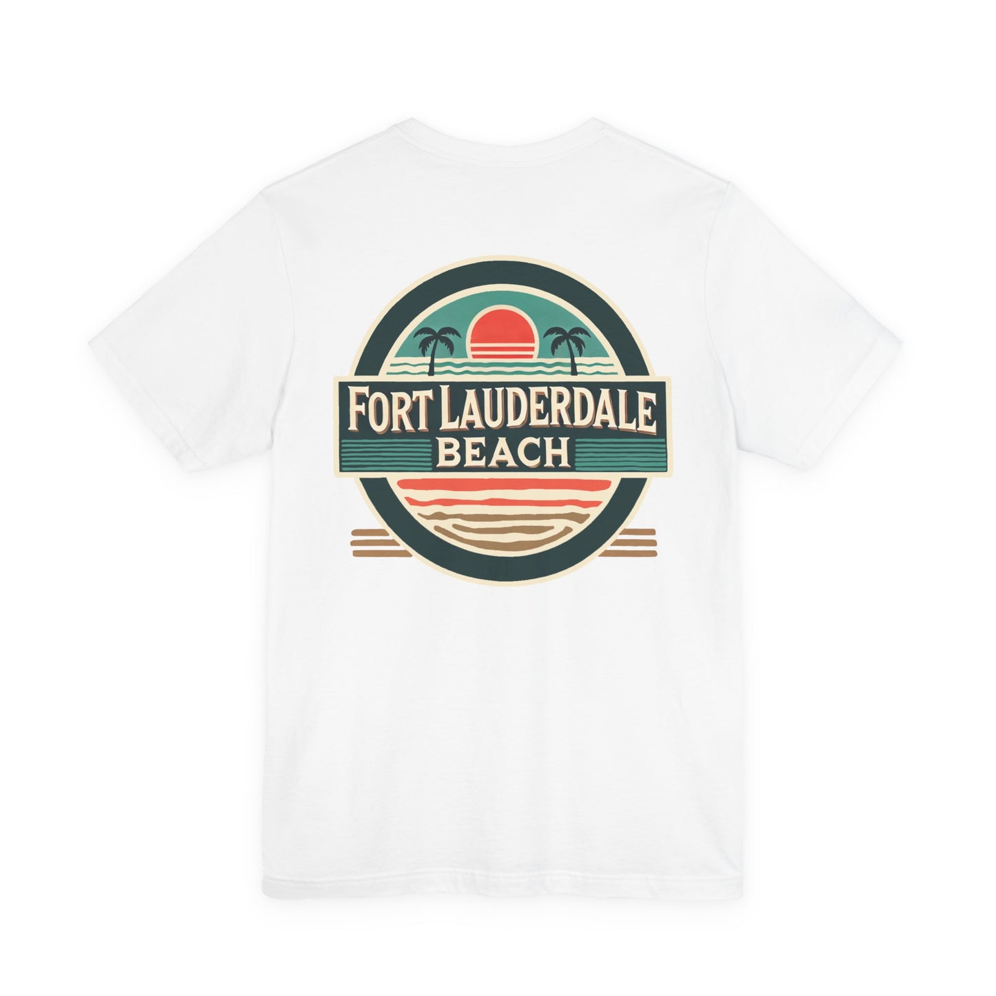 Vintage Fort Lauderdale Unisex Jersey Short Sleeve Tee