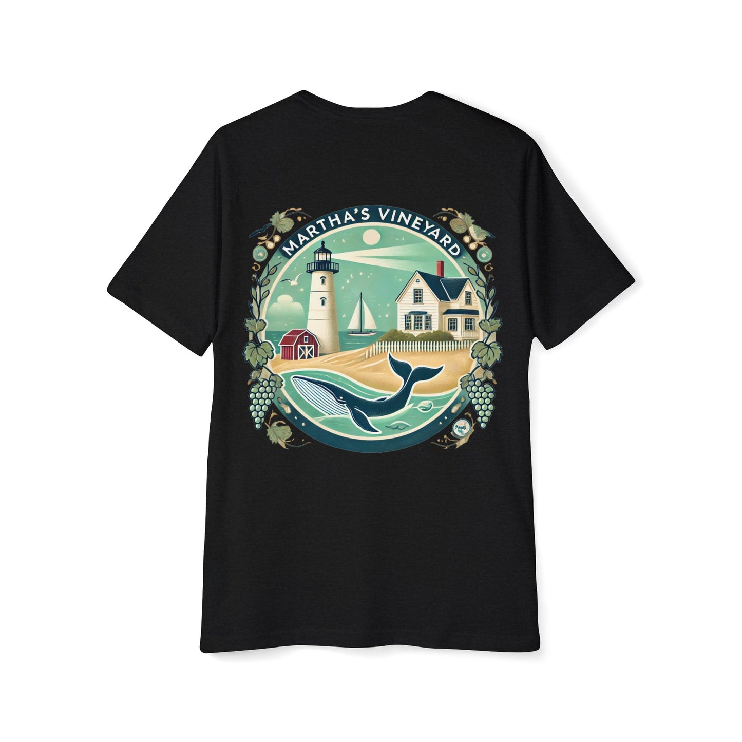 Vintage Martha's Vineyard Men's Raglan T-Shirt